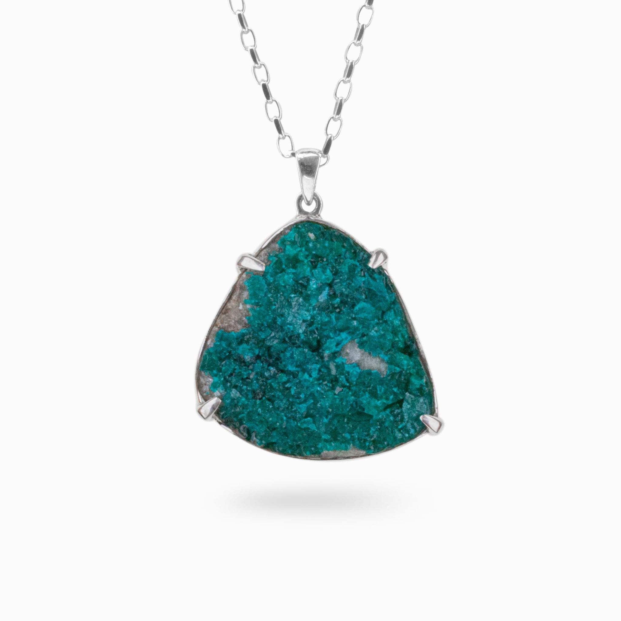 Dioptase pendant on sale