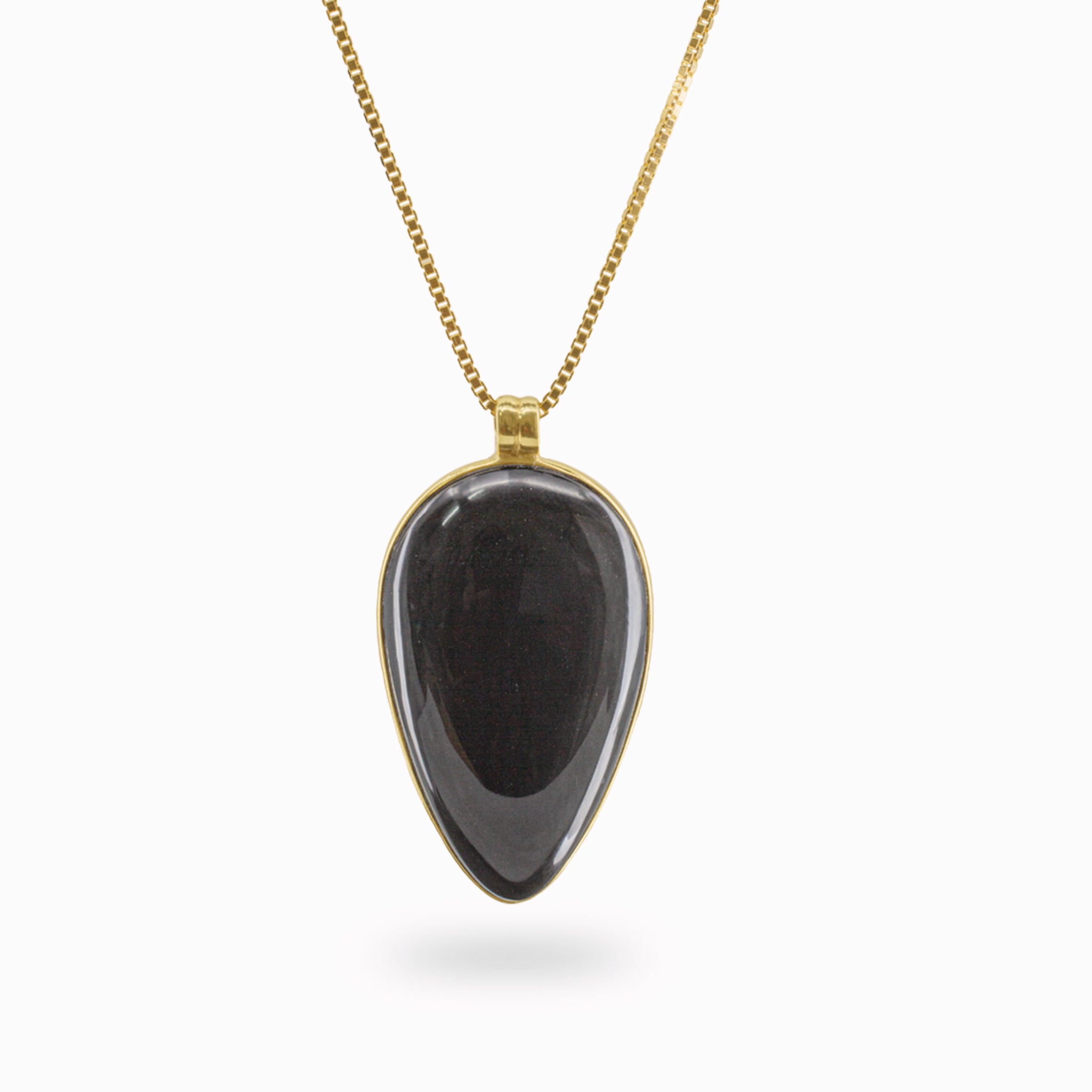 Rainbow sales obsidian necklace