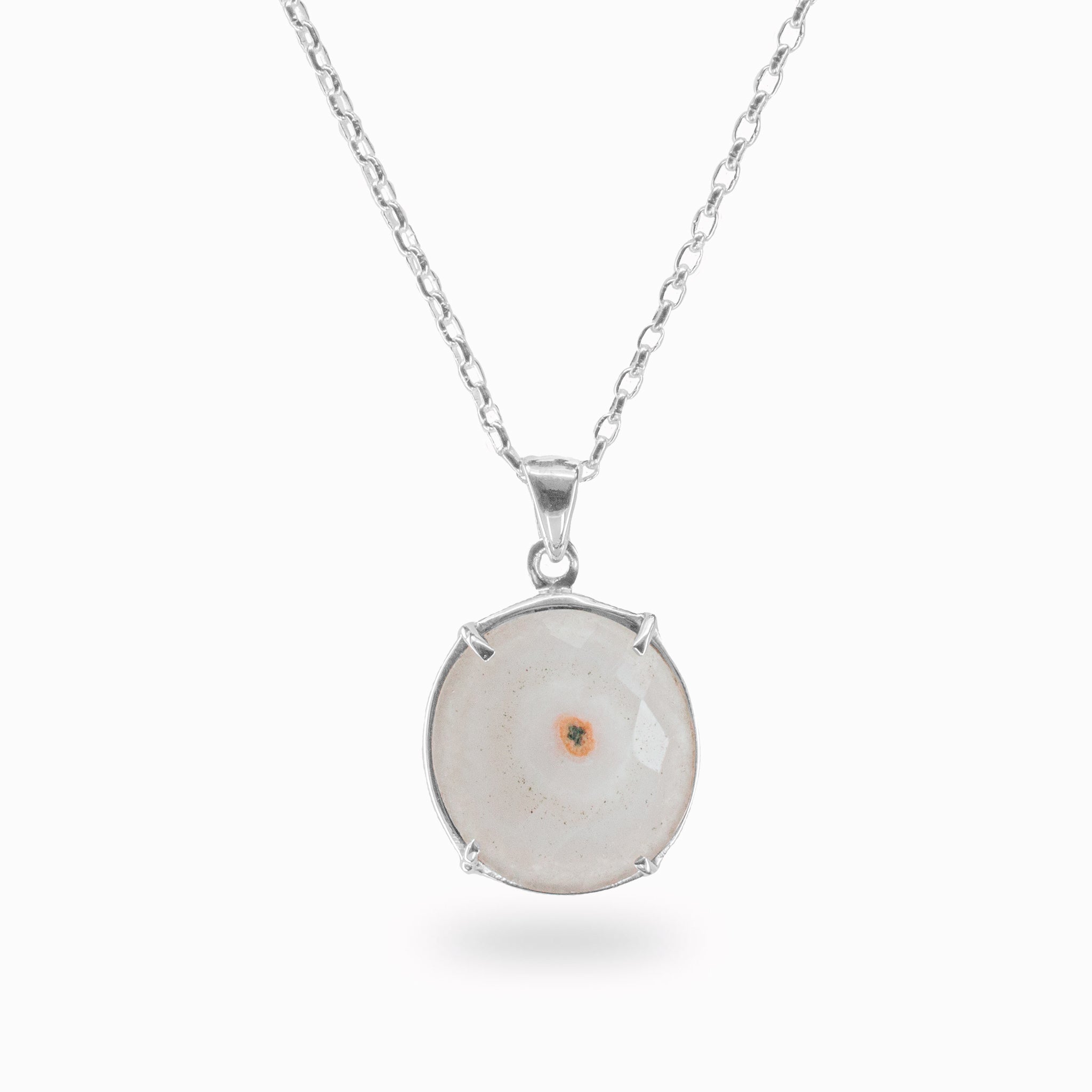 Solar on sale quartz necklace