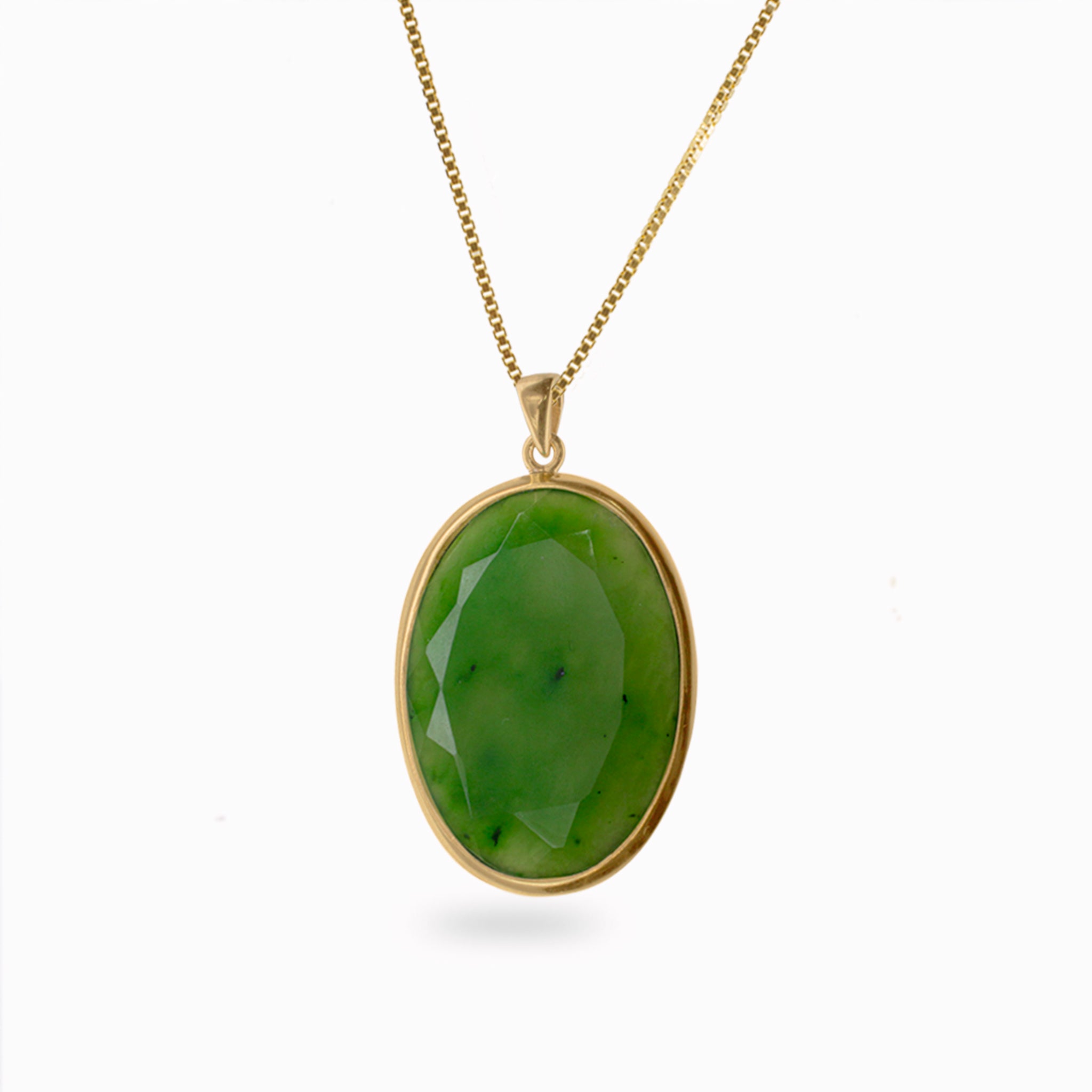 Jade piece outlet necklace