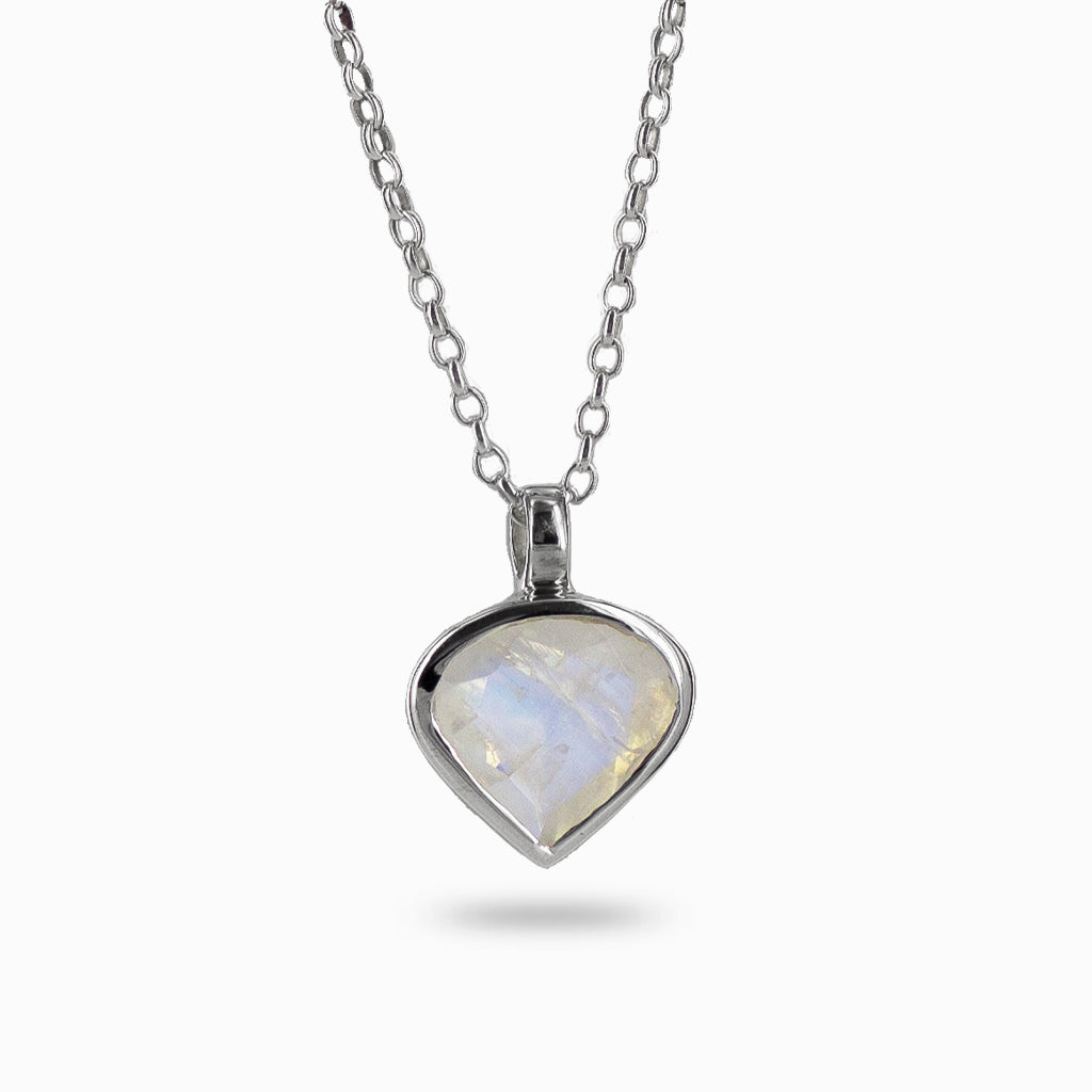 Moonstone necklace store pendant