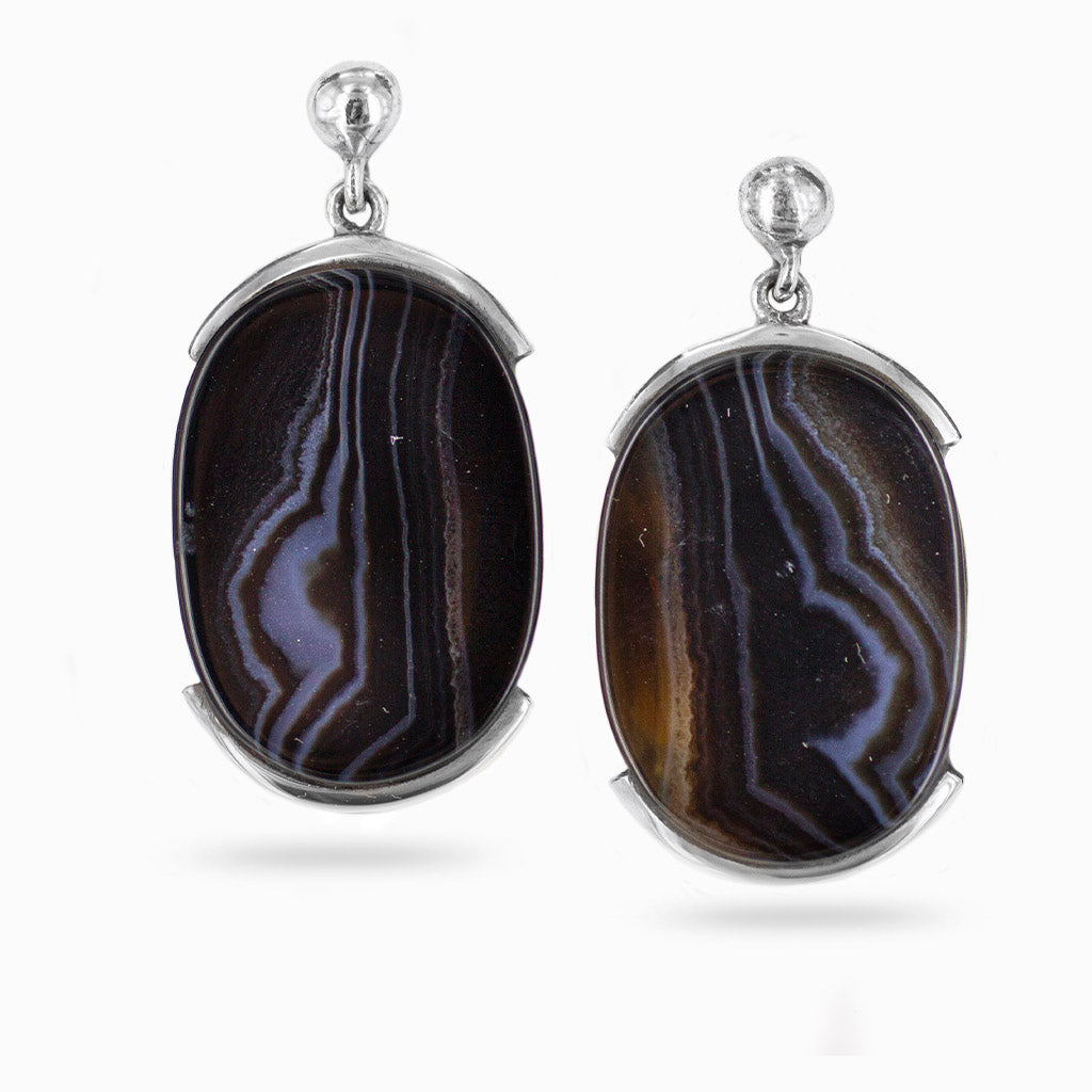 Agate deals drop earrings