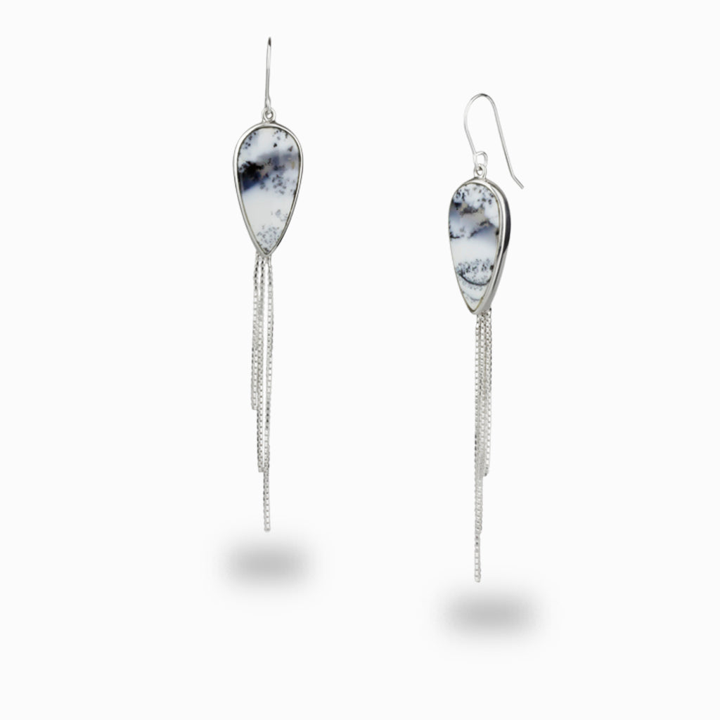 Opal teardrop deals earrings