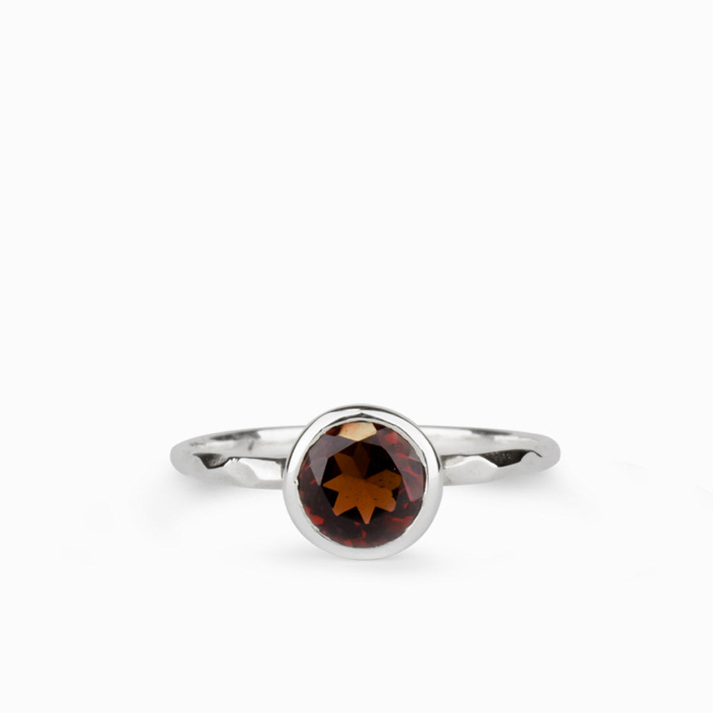 Almandine ring on sale