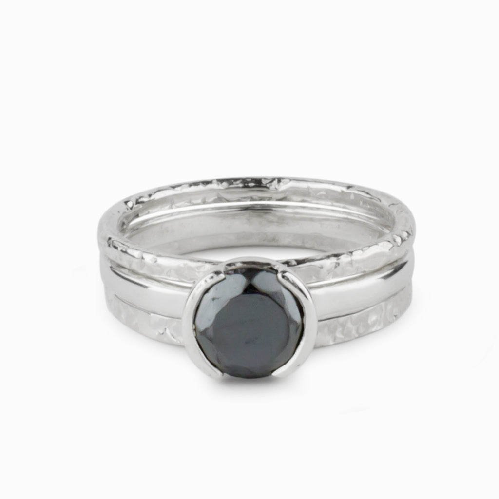 Hematite rings online for sale