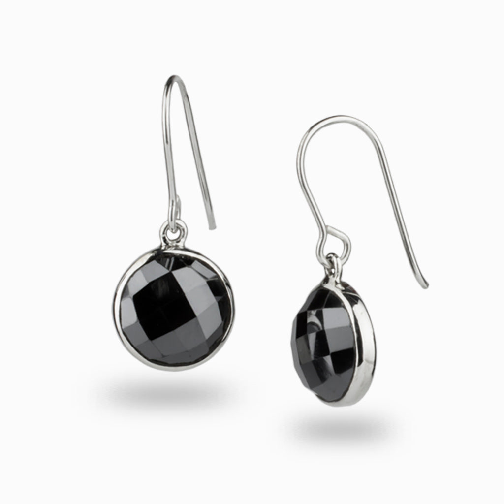 Hematite Drop Earrings Made In Earth Au