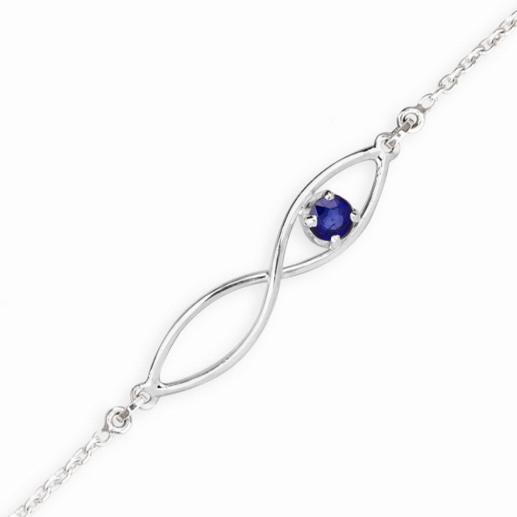 Sapphire on sale bracelet zales