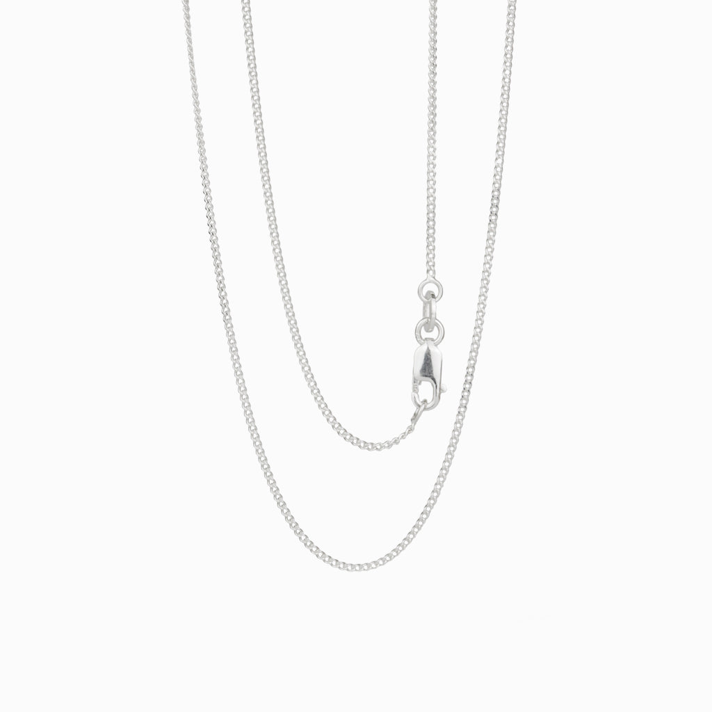 Very fine sterling on sale silver chain