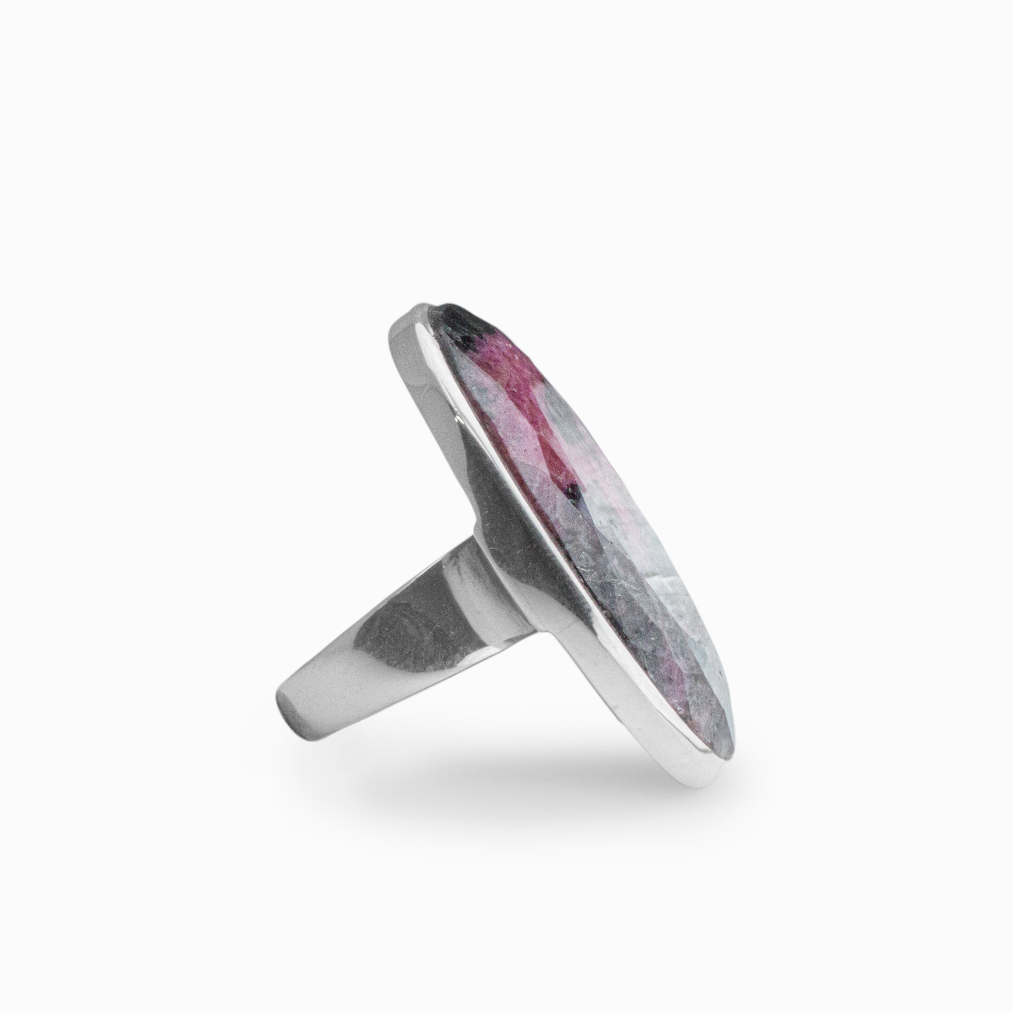 rhodonite ring