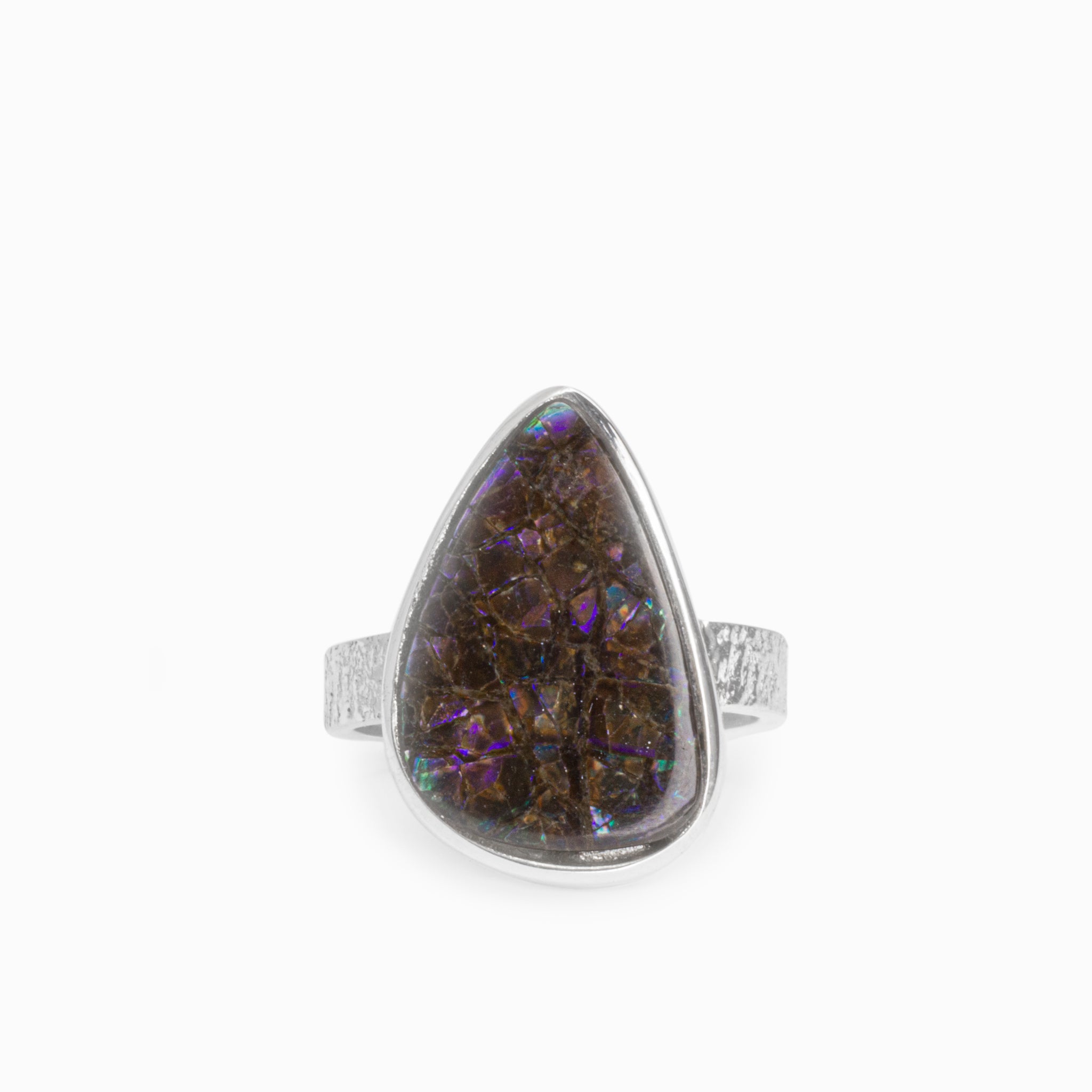 ammolite ring