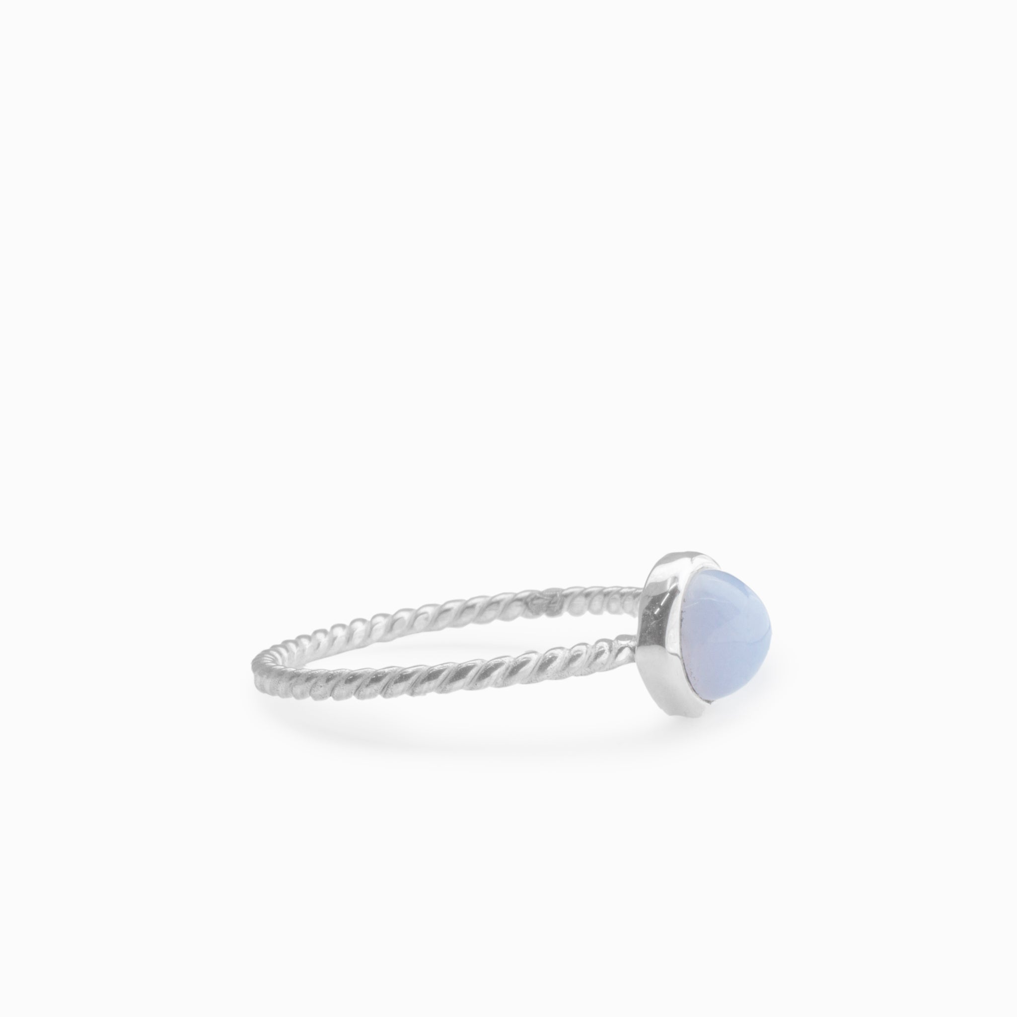 Blue Chalcedony Ring