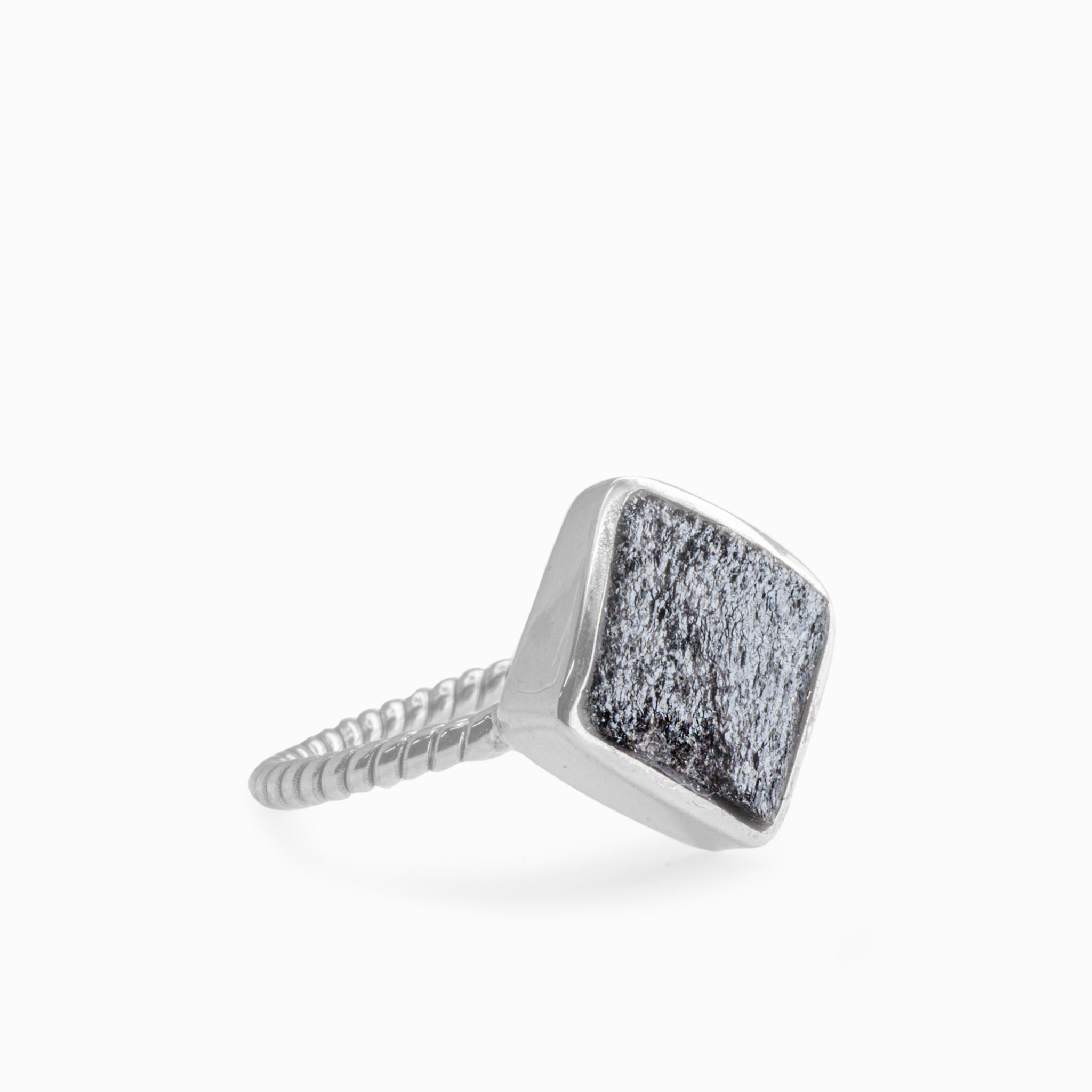 Specular Hematite Ring