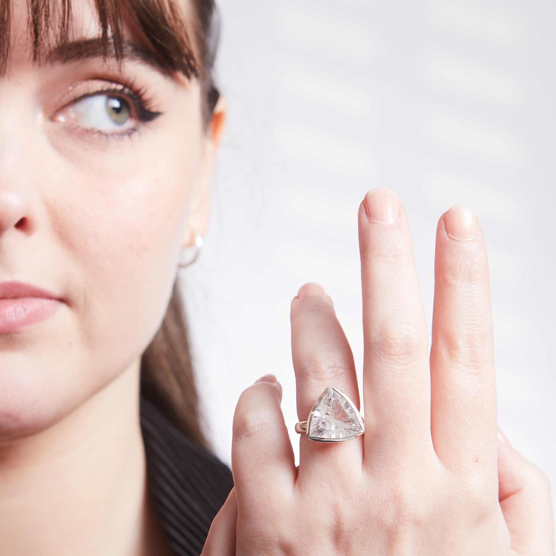 Clear Quartz Ring