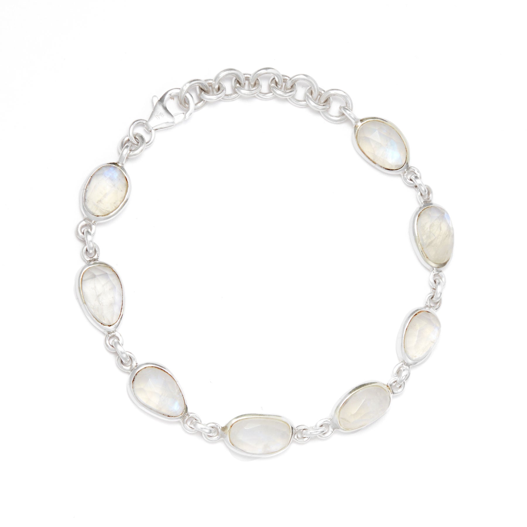 Rainbow Moonstone Bracelet