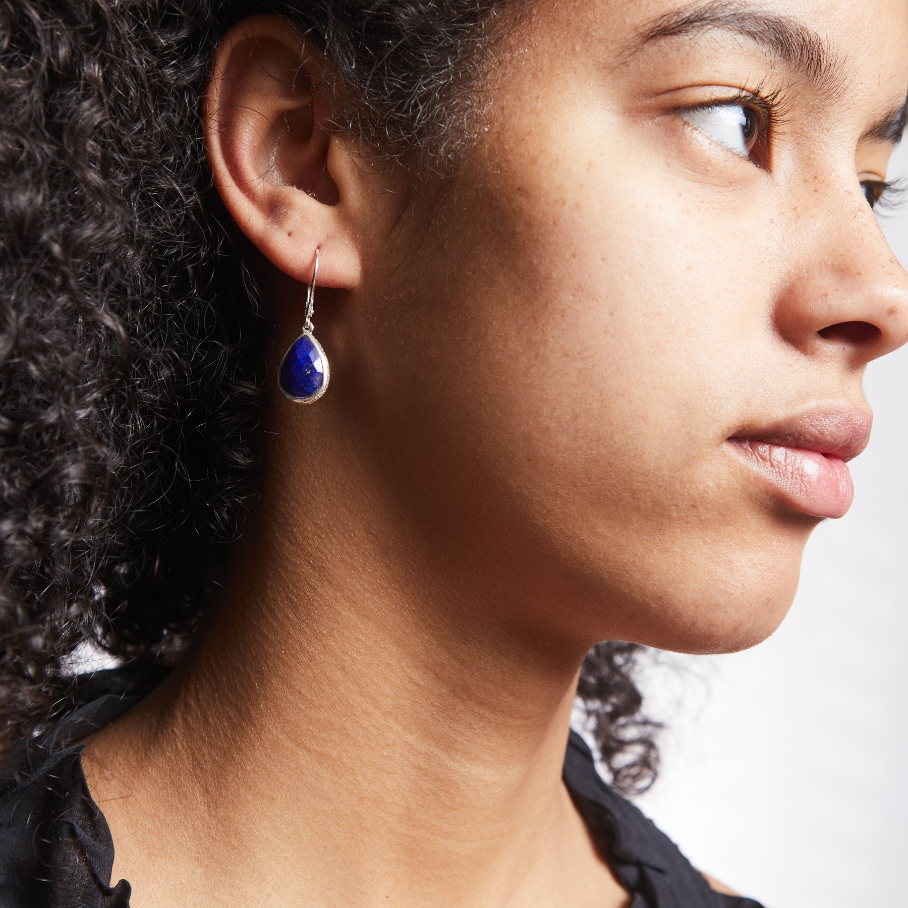 Lapis Lazuli Drop Earrings