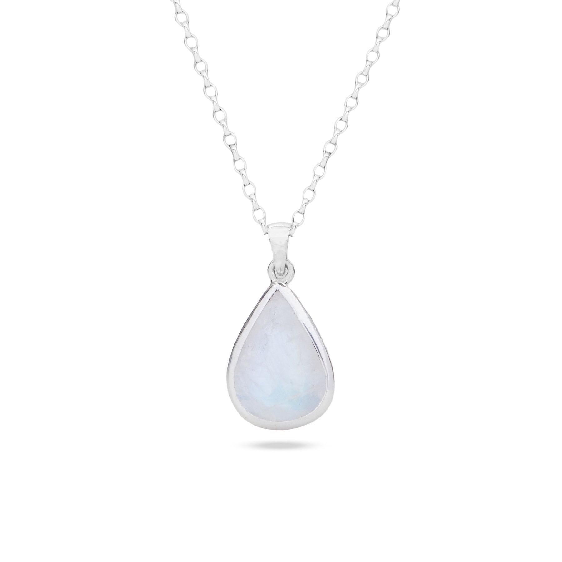 Rainbow Moonstone Necklace