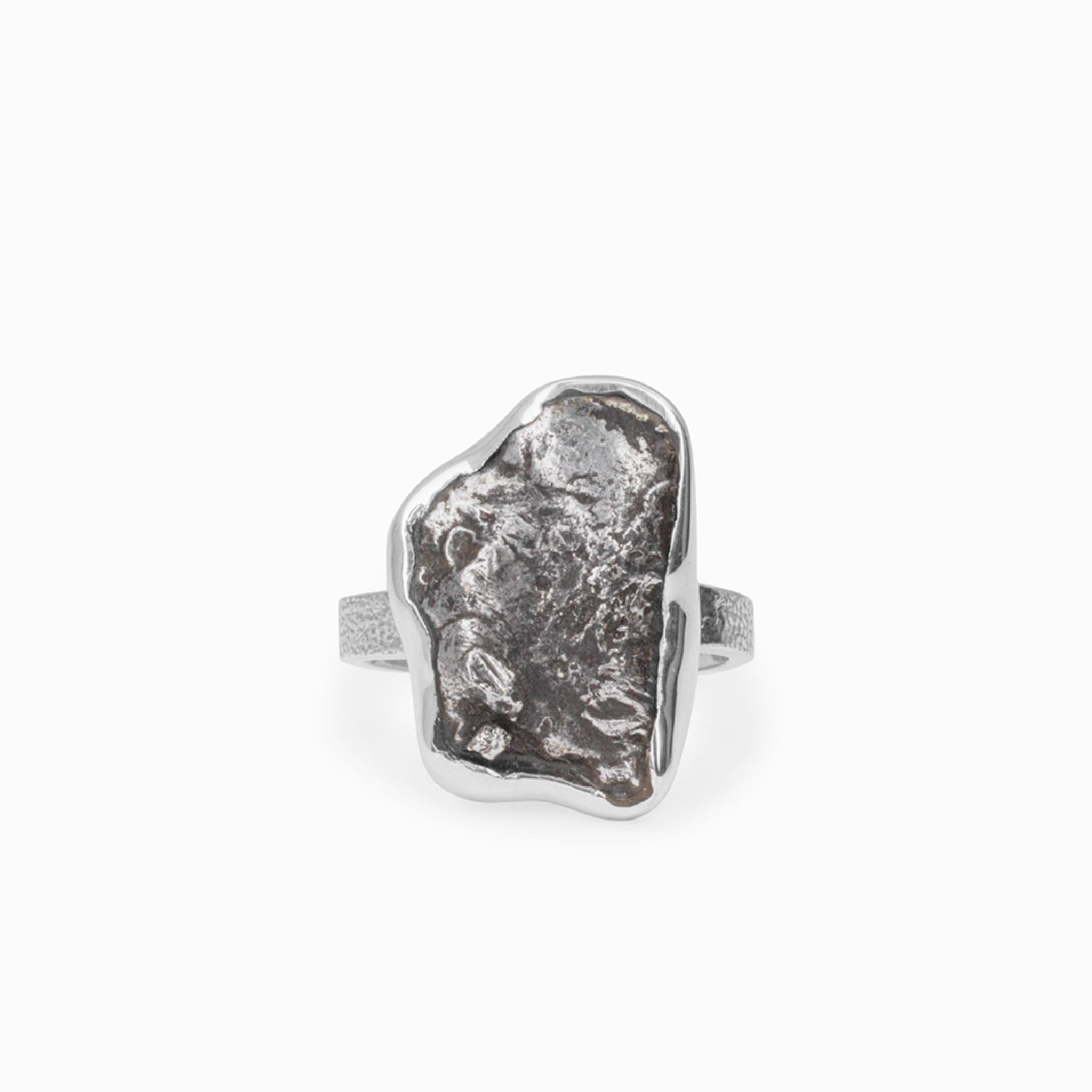 sikhote alin meteorite ring 