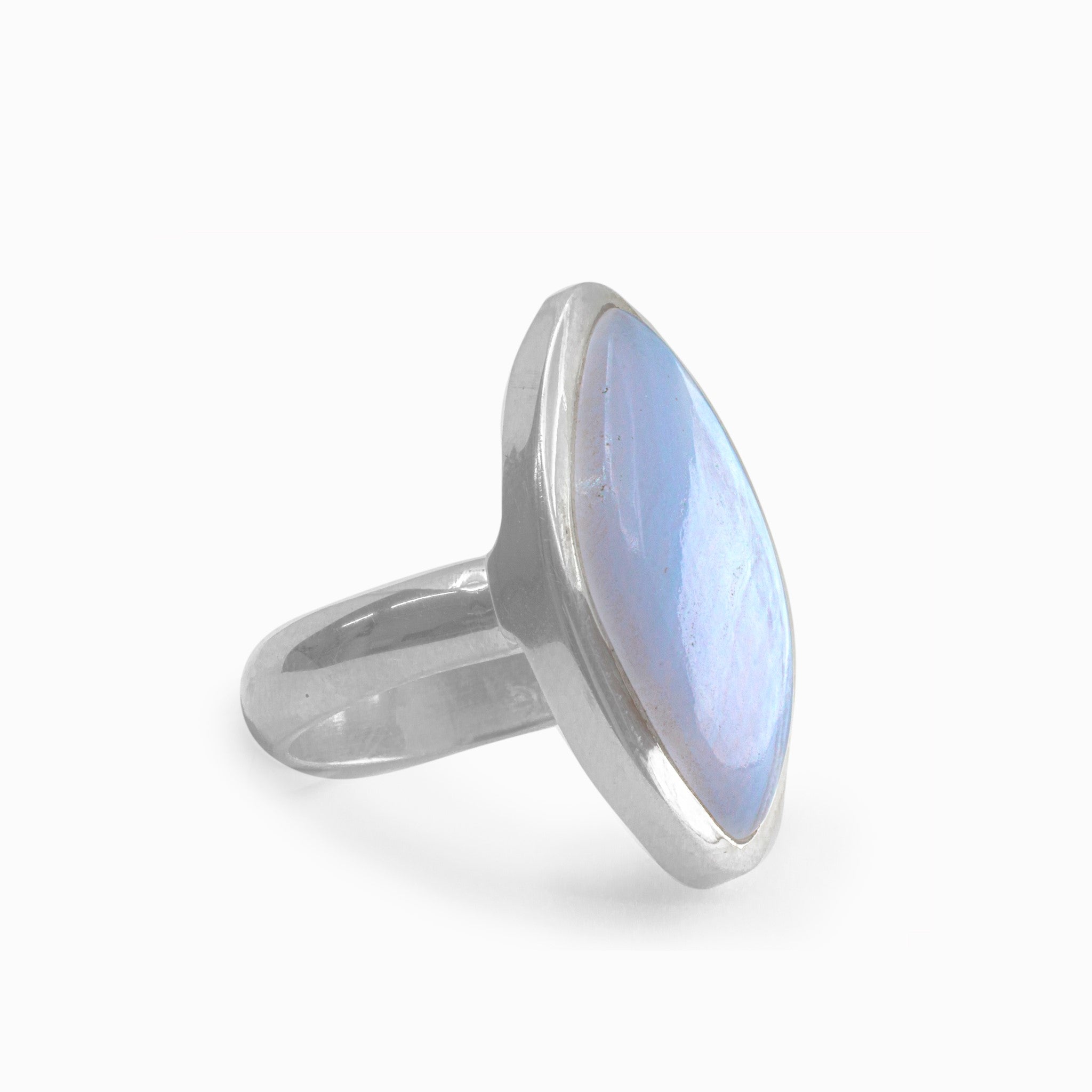 Blue Lace Agate Ring