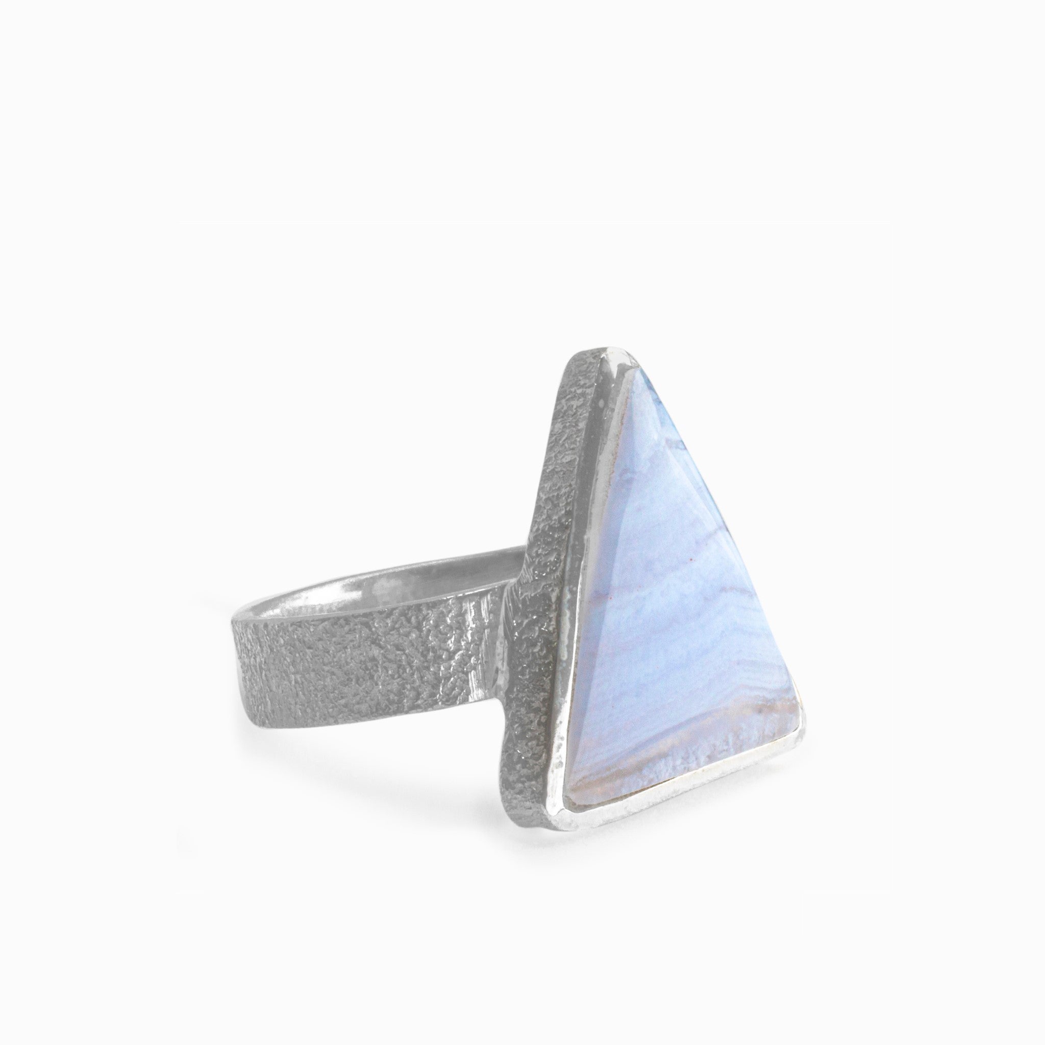 Blue Lace Agate Ring