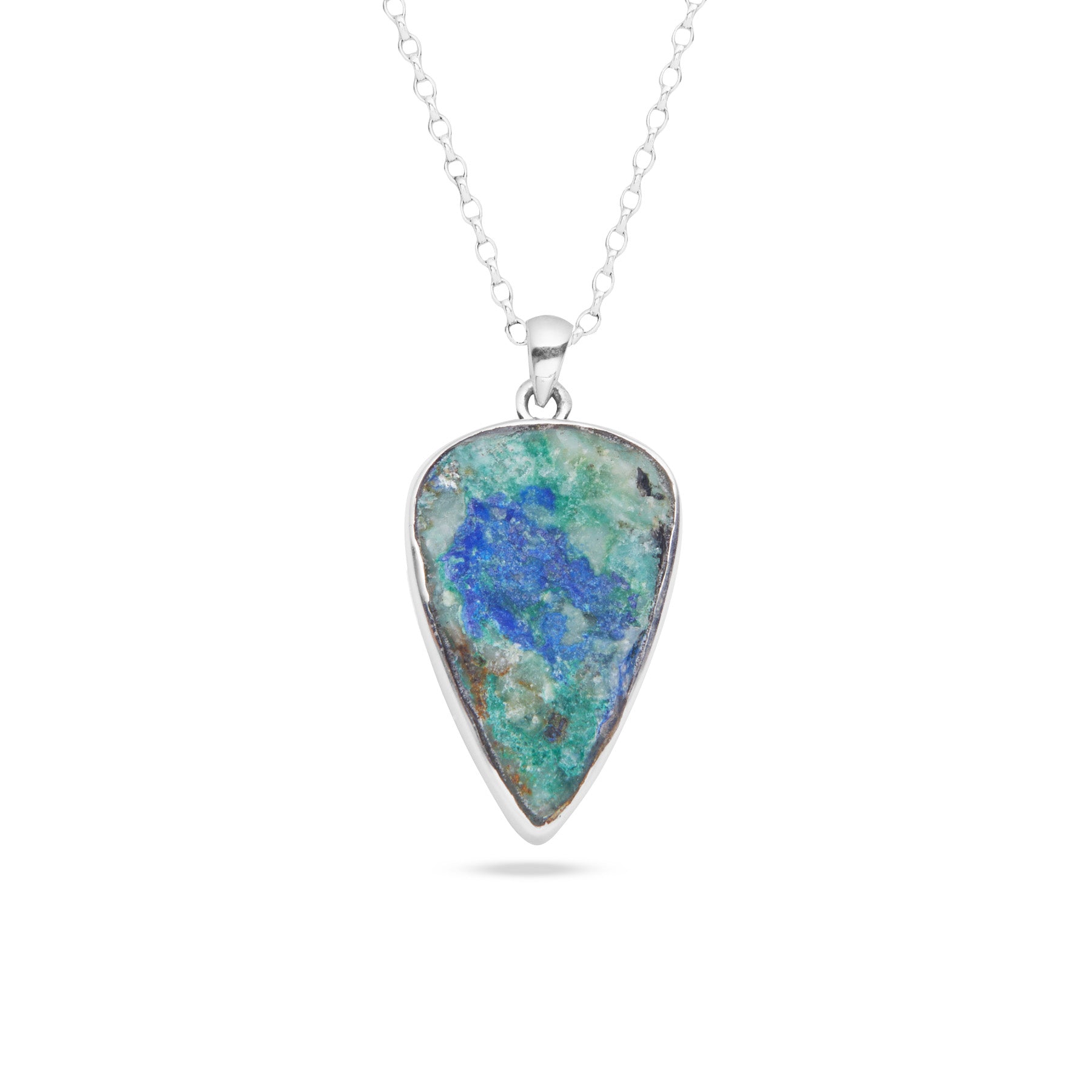 Azurite Chrysocolla Necklace