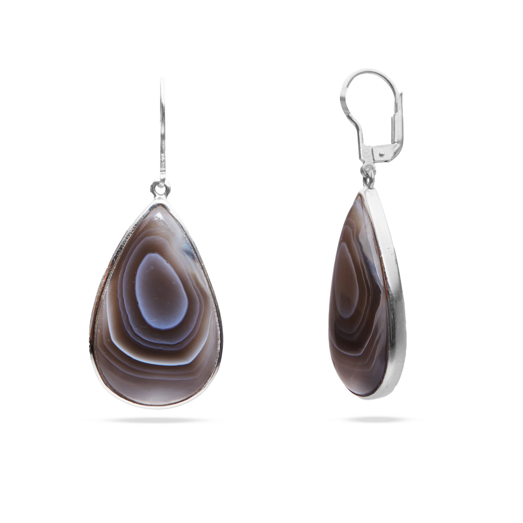 Botswana Agate Drop Earrings