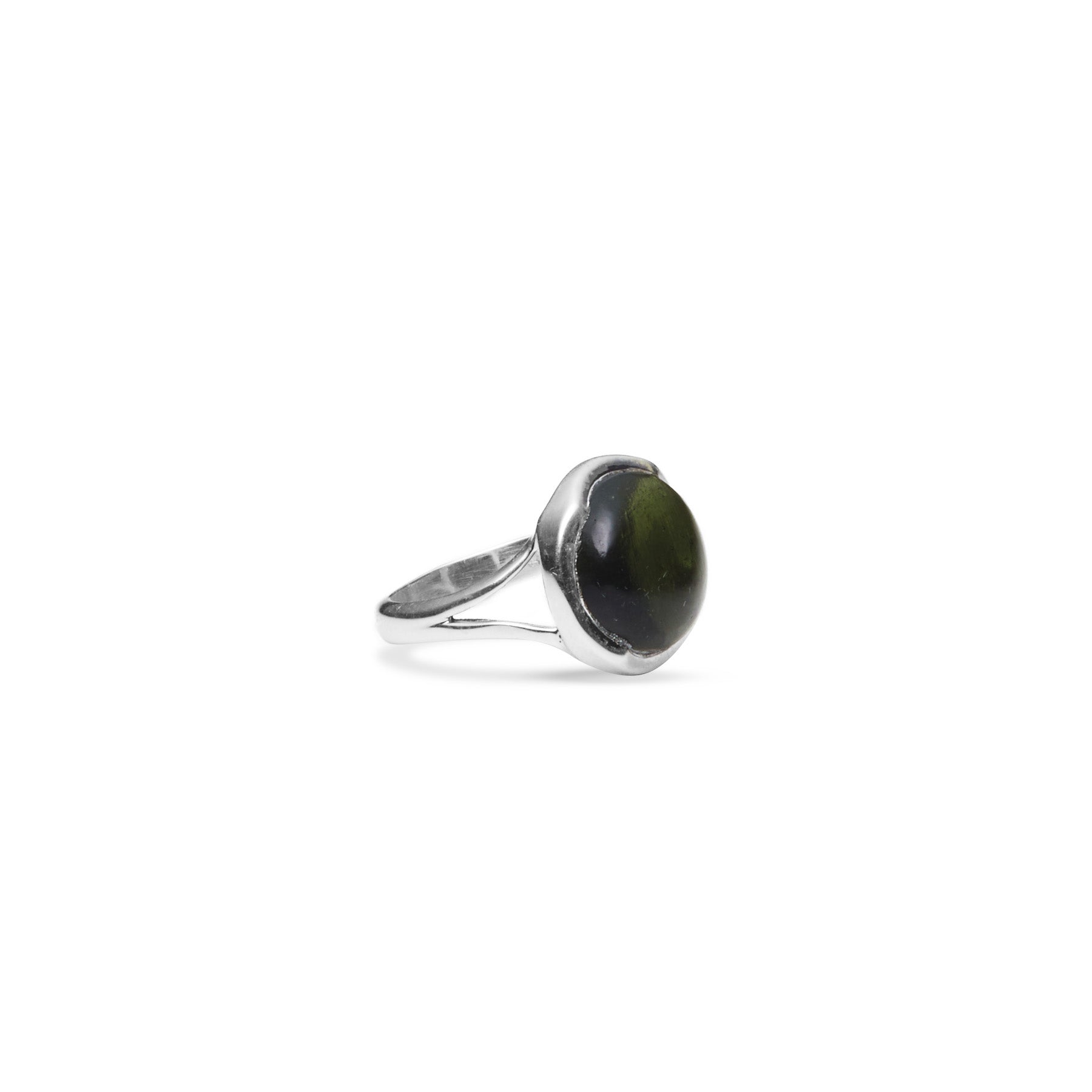 Moldavite Ring