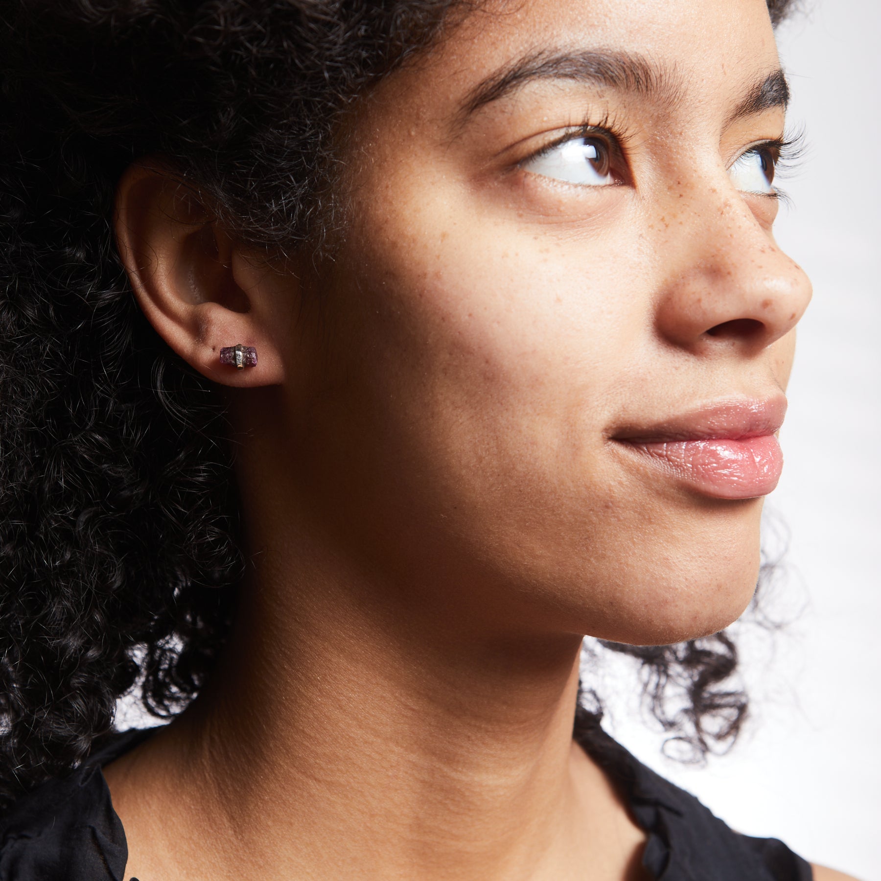 Ruby Stud Earrings