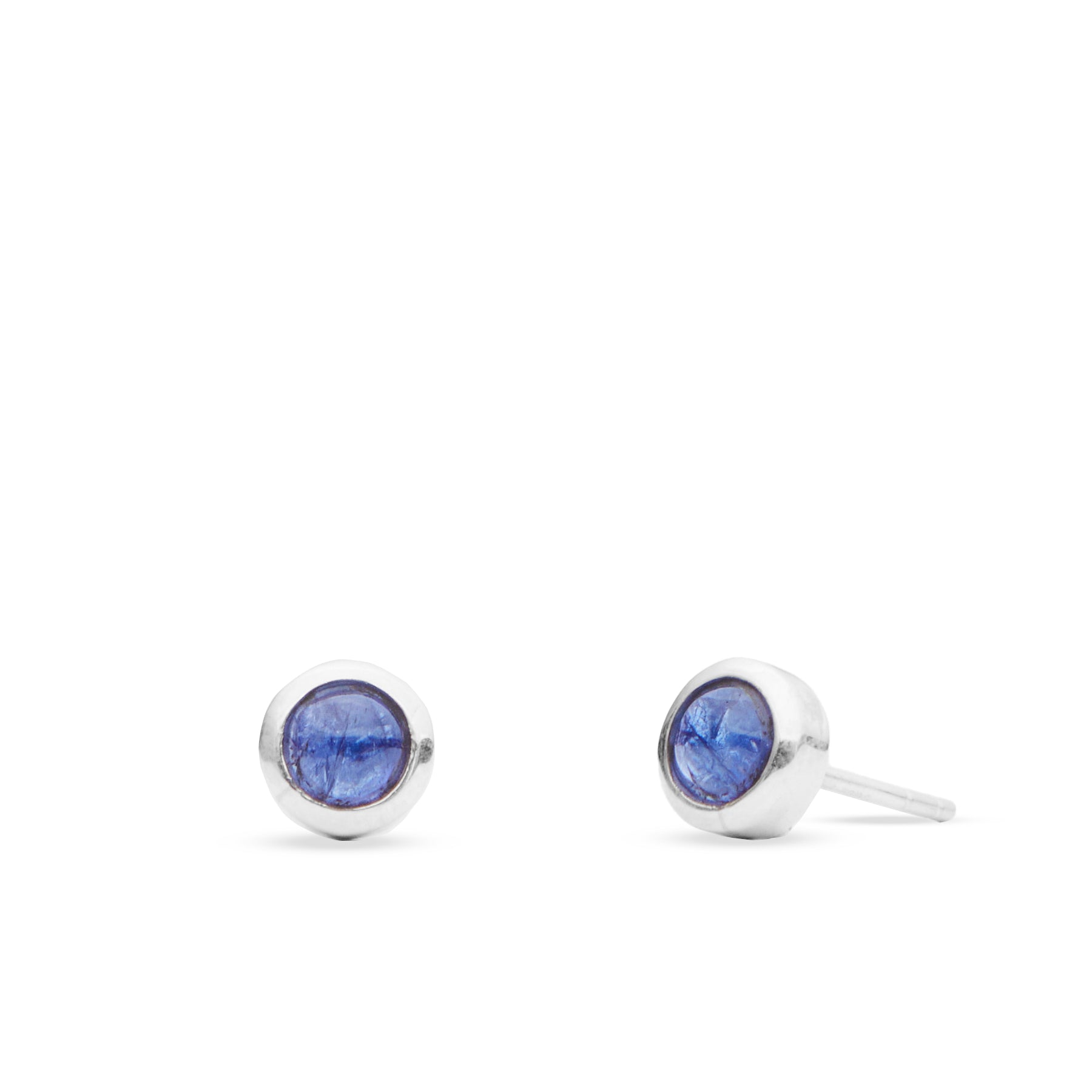 Tanzanite Stud Earrings