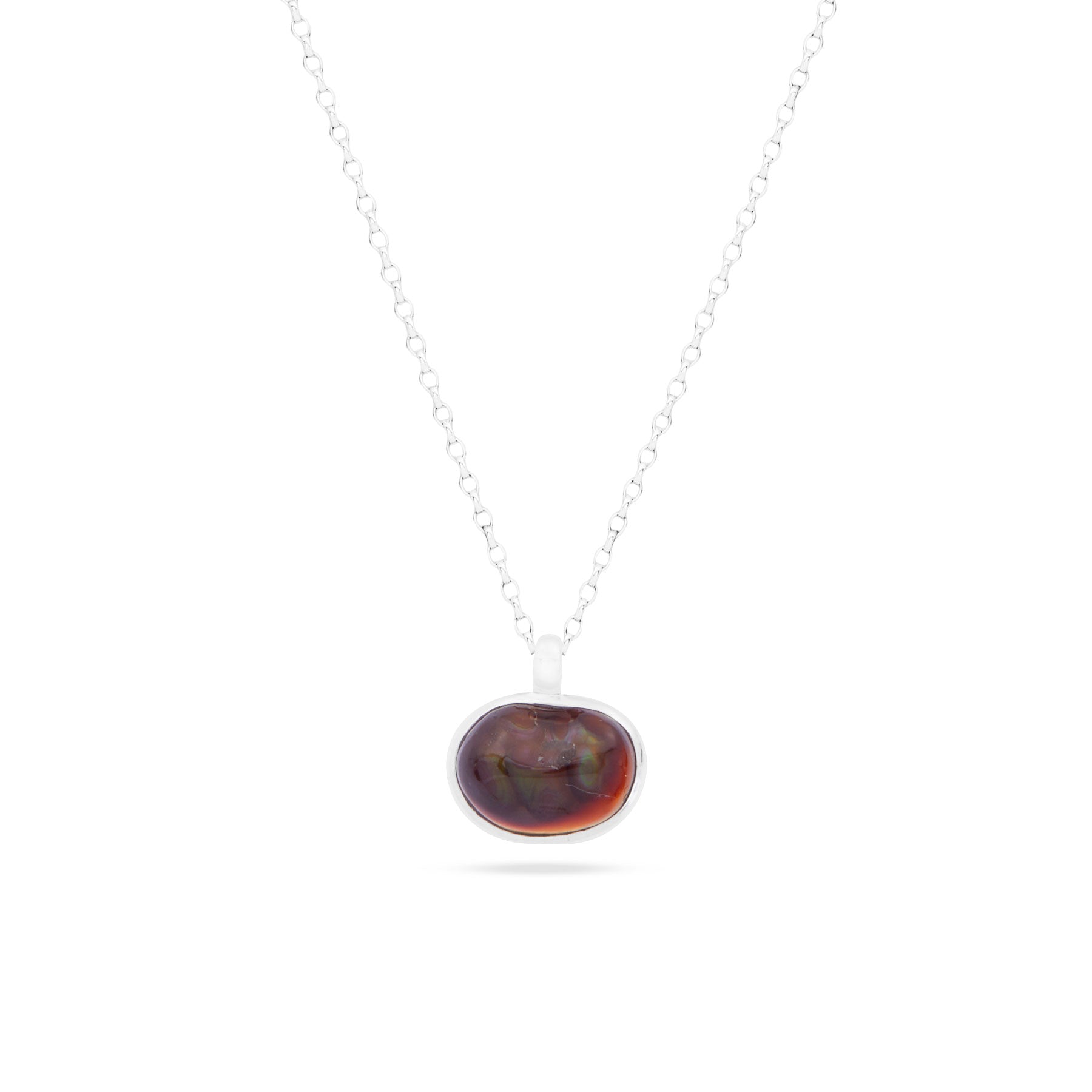 Mexican Fire Agate Necklace