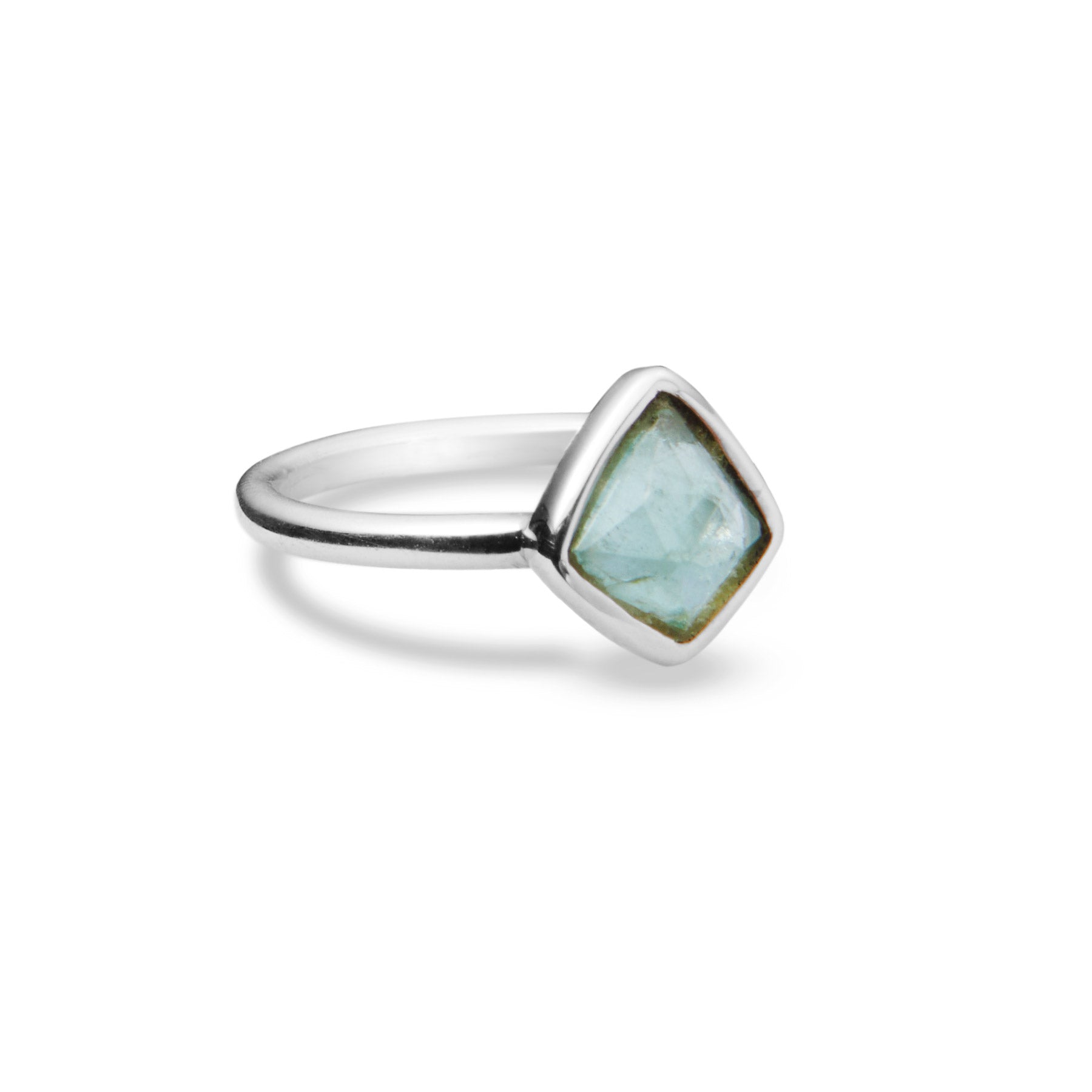 KITE SHAPED TOURMALINE RING