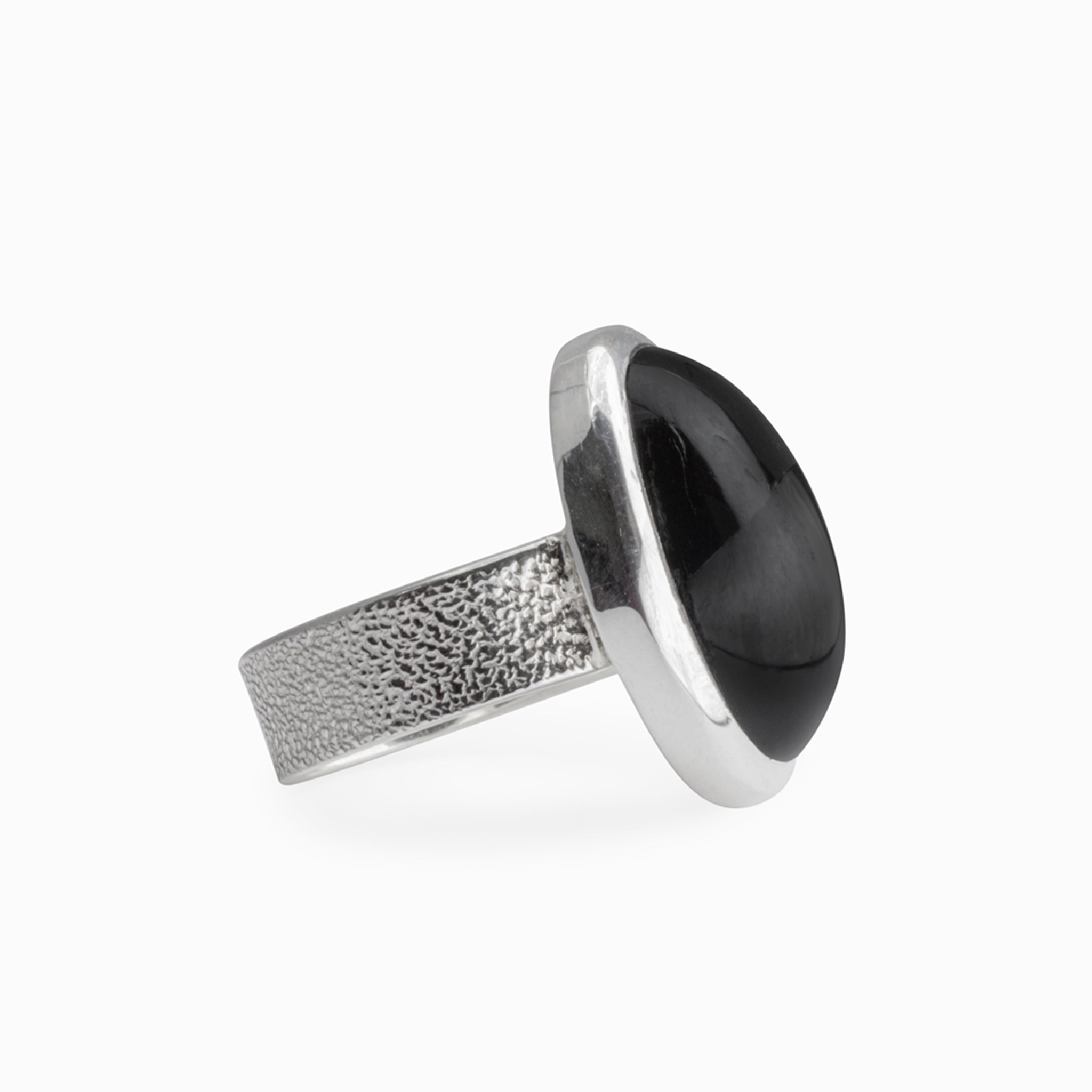 Black Star Diopside Ring