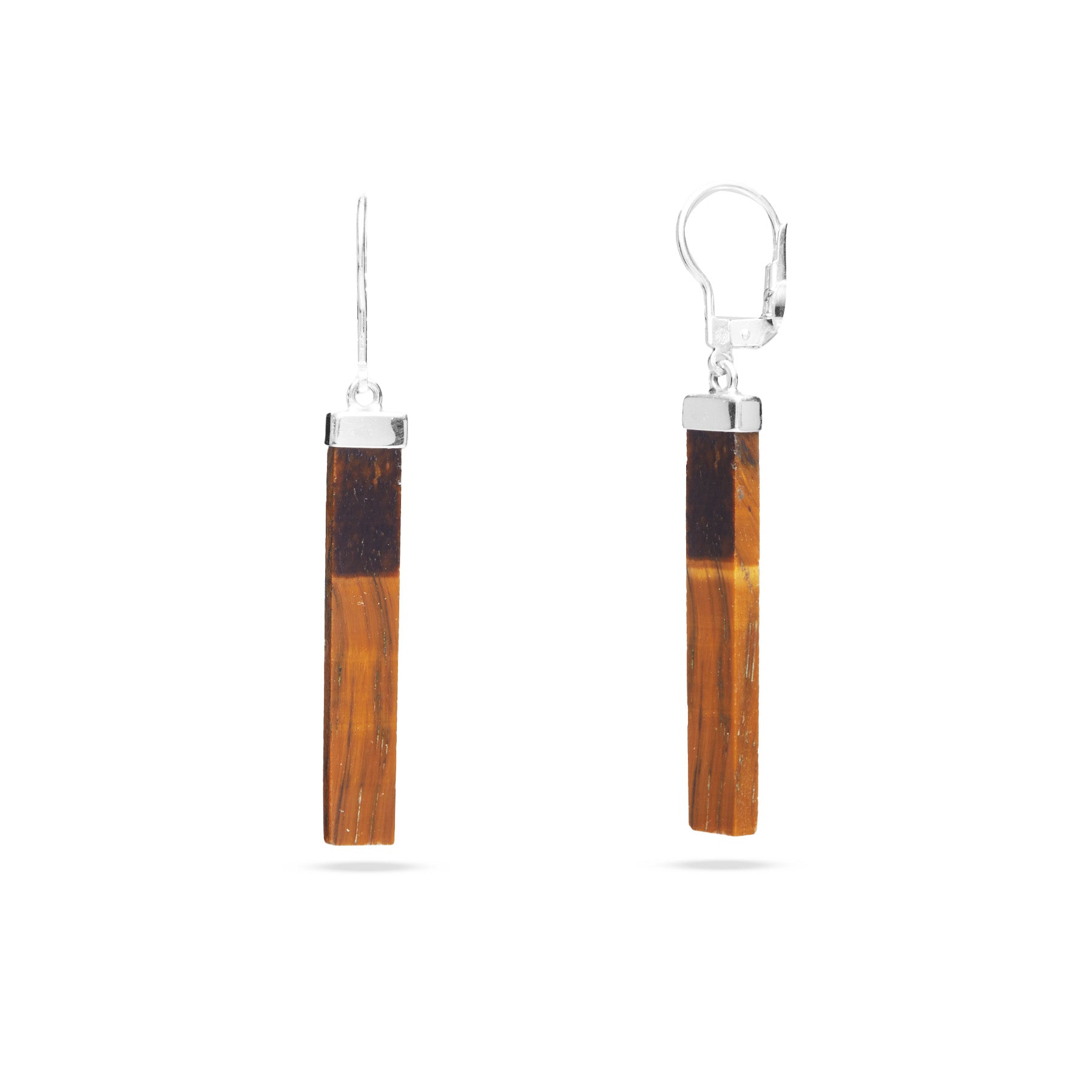 Tiger Eye Drop Earrings