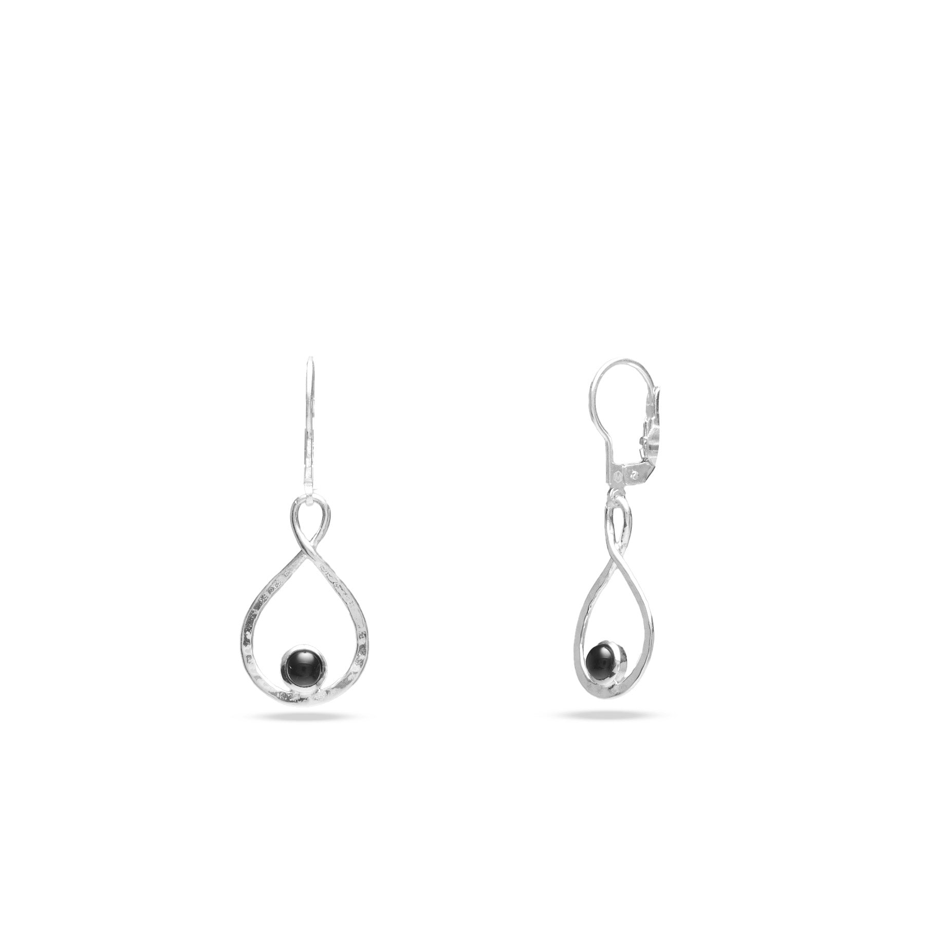 Black Onyx Drop Earrings