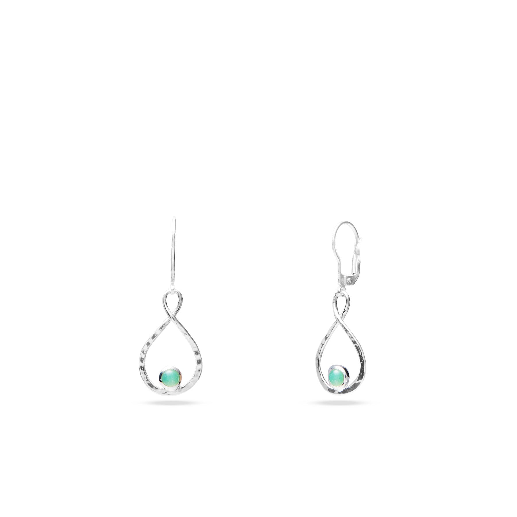 Chrysoprase Drop Earrings