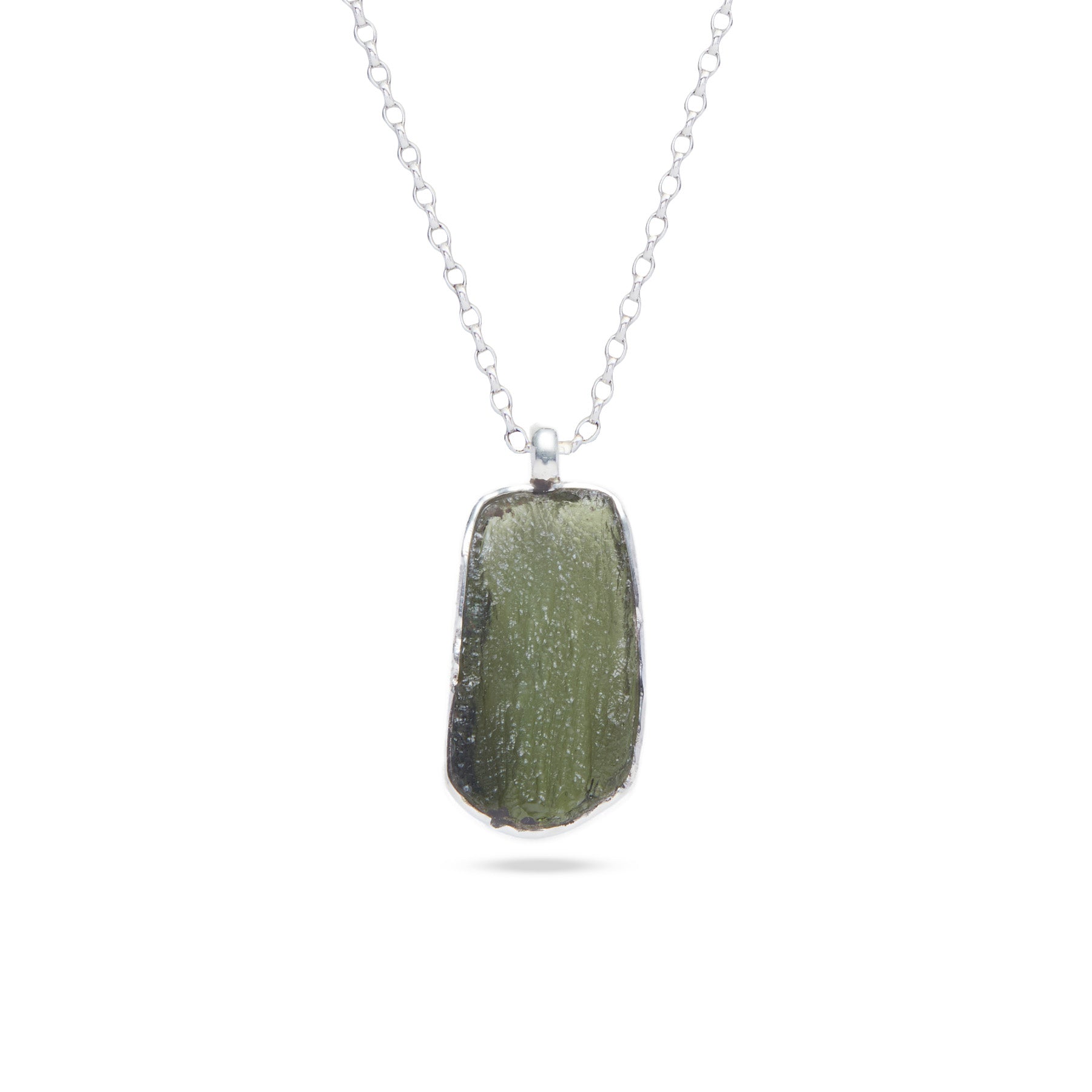 Moldavite necklace