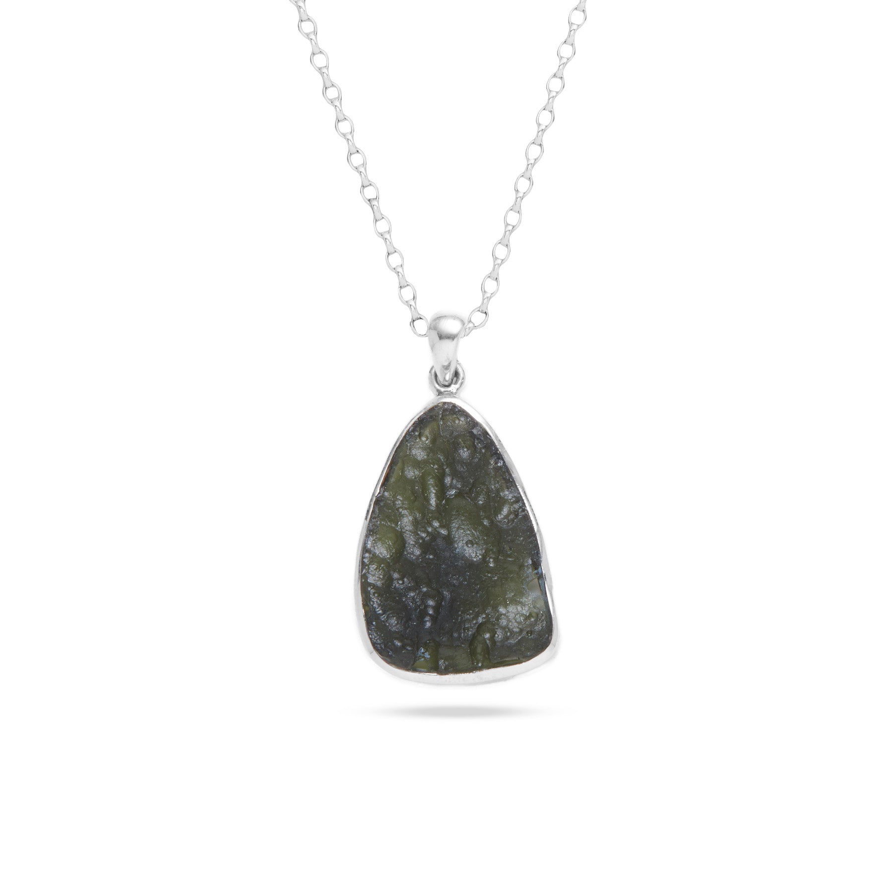 Moldavite necklace