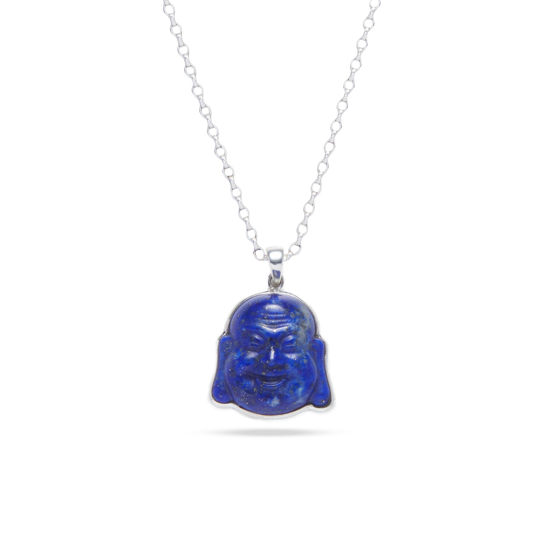 Lapis Lazuli buddha Necklace