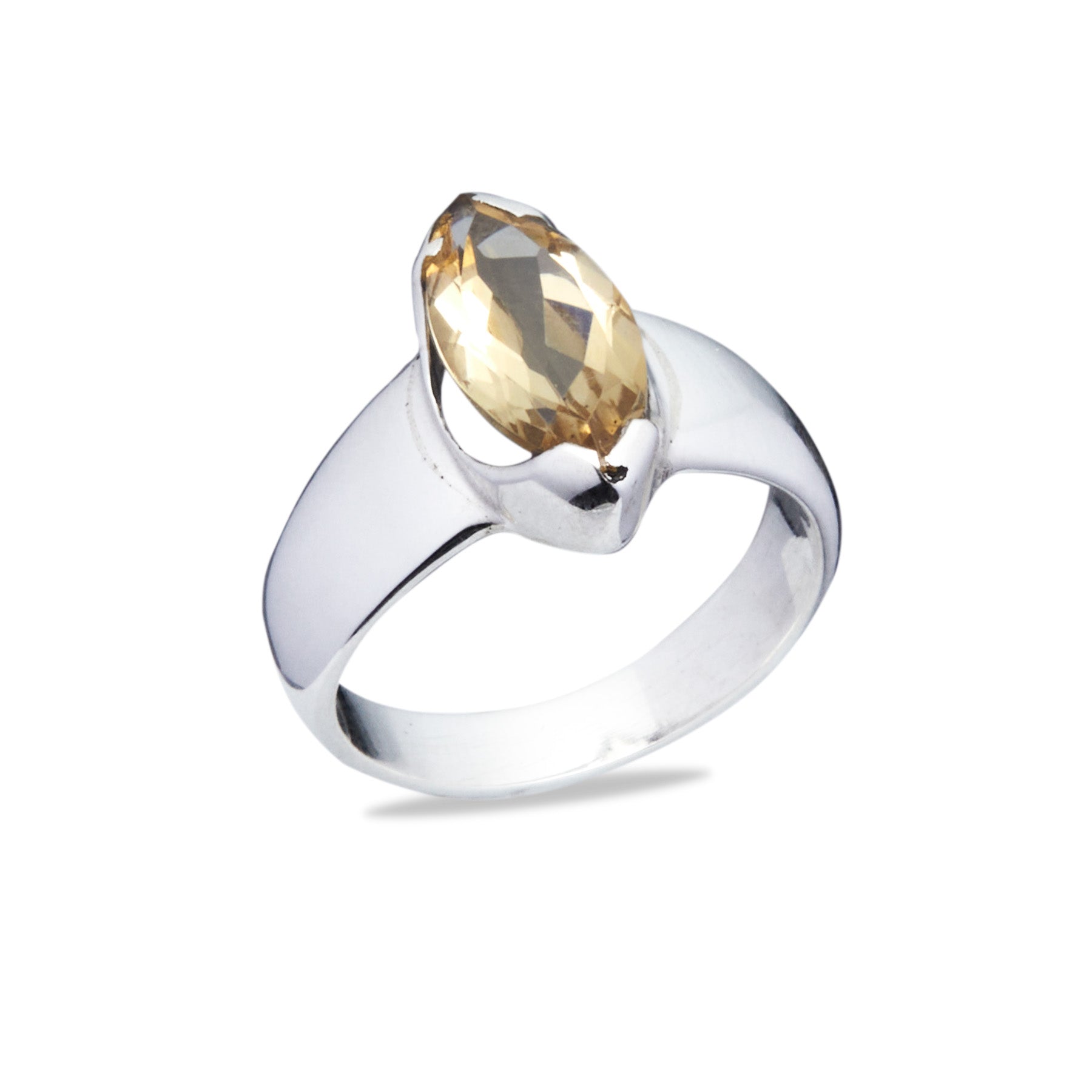 MARQUISE CITRINE RING