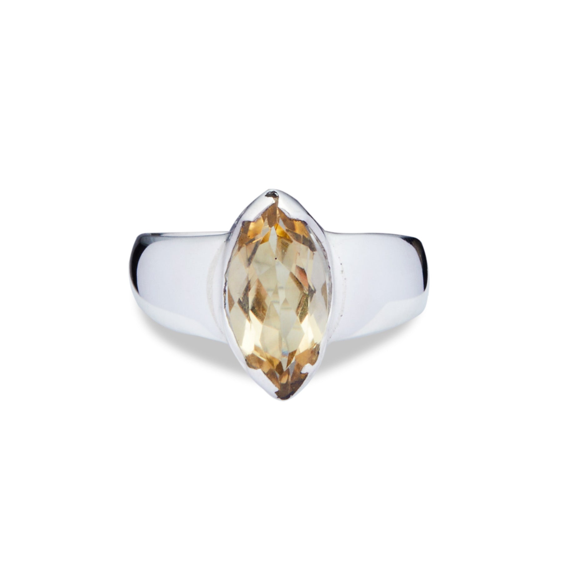 MARQUISE CITRINE RING