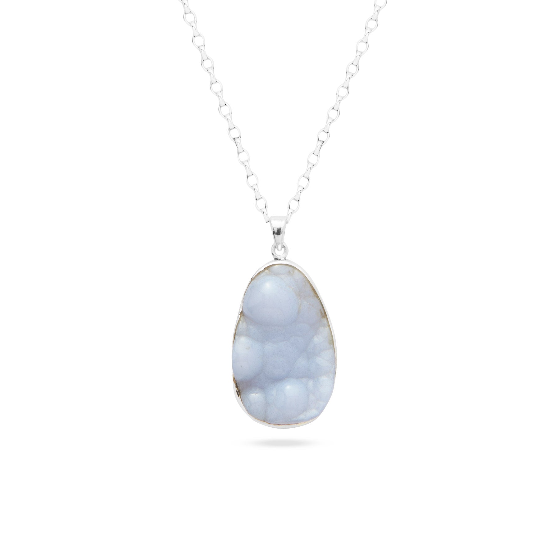 Blue Chalcedony Necklace