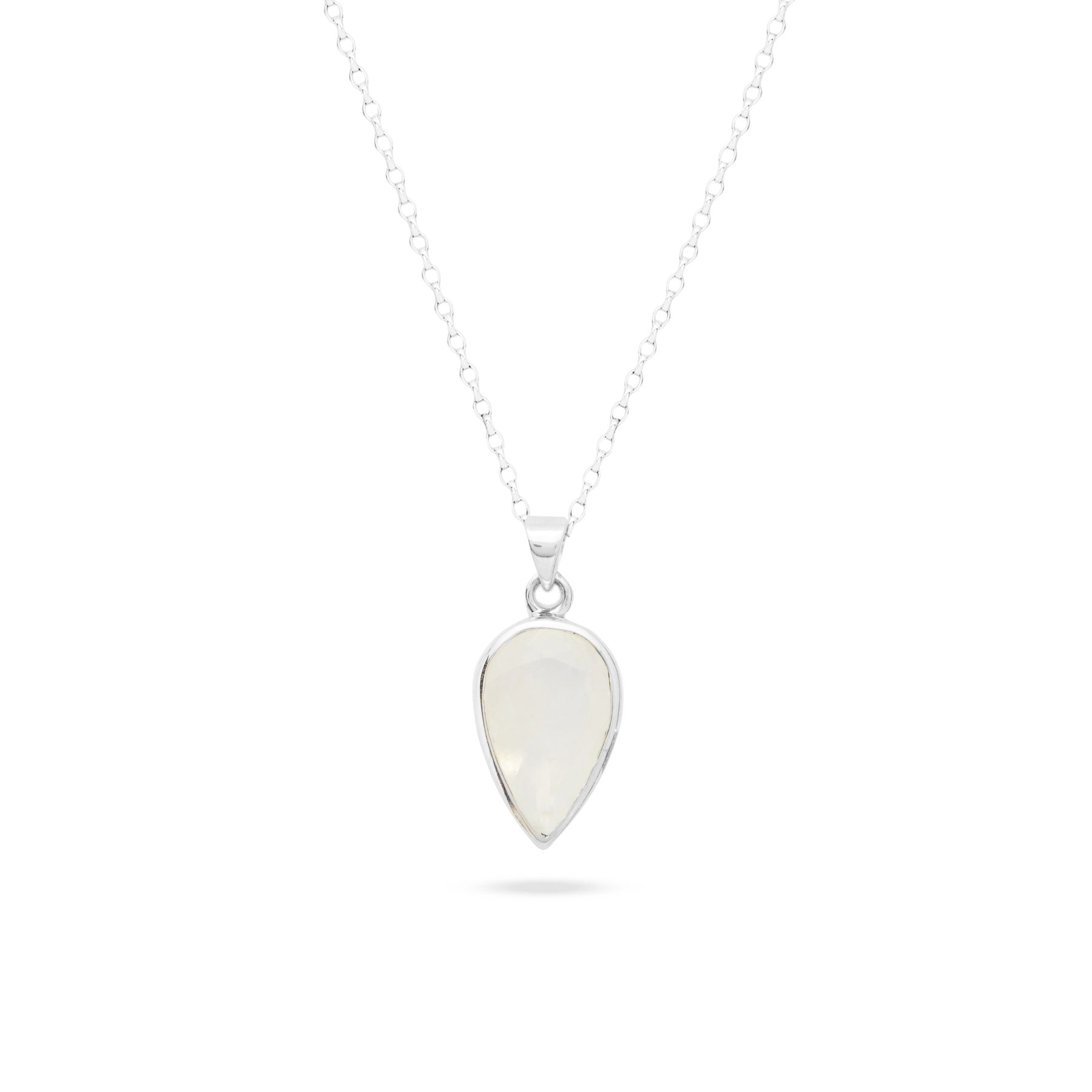 Rainbow Moonstone Necklace