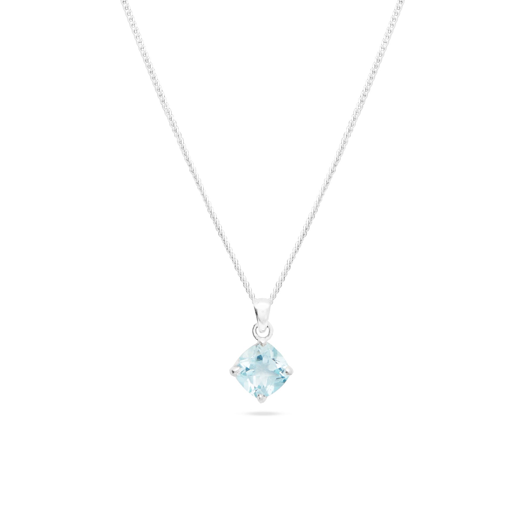 Blue Topaz Necklace