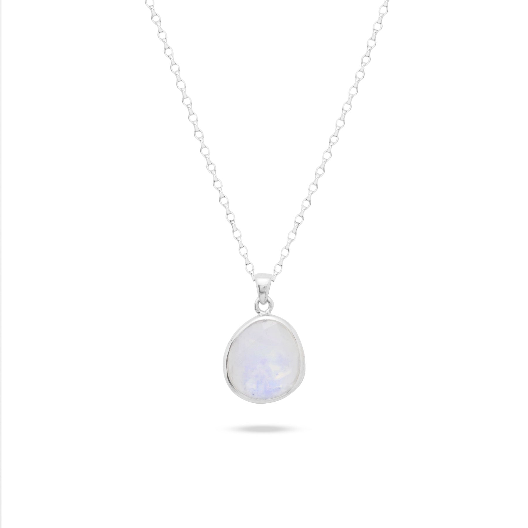 Rainbow Moonstone Necklace