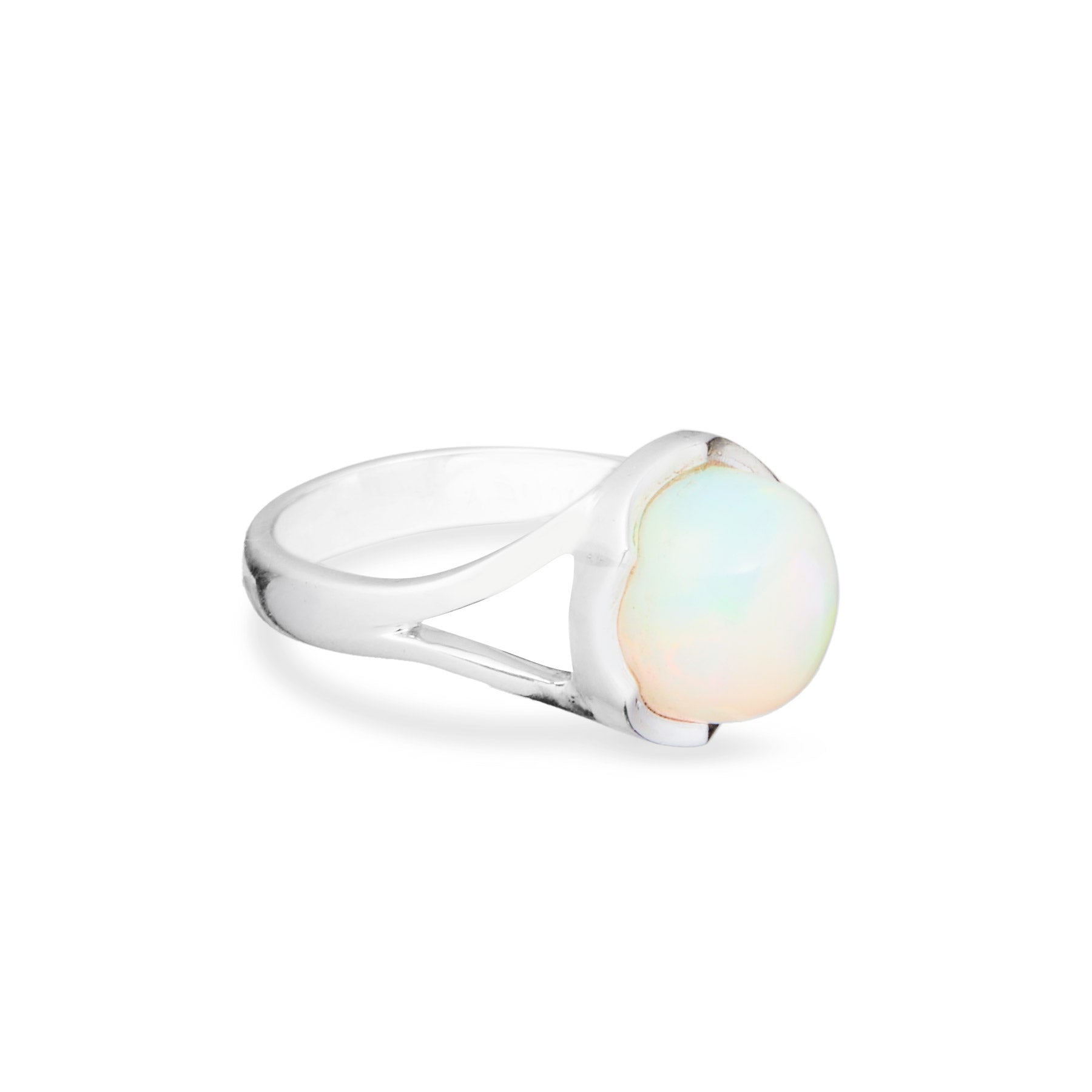 ROUND OPAL RING