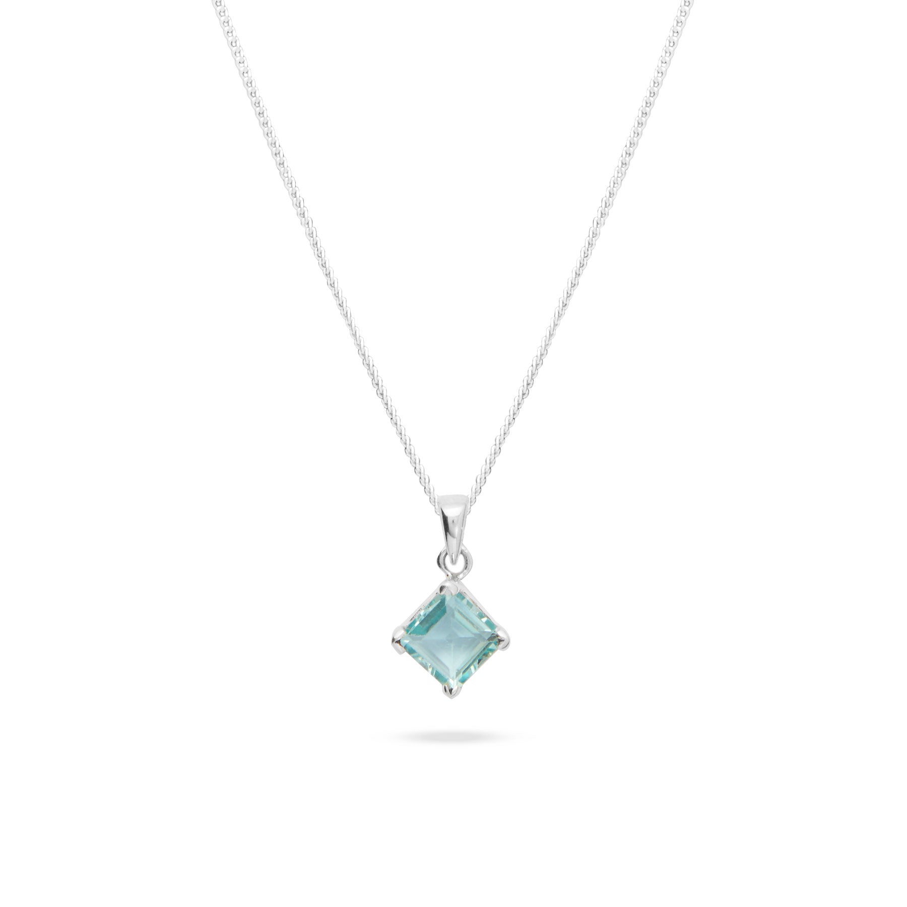 Blue Topaz Necklace