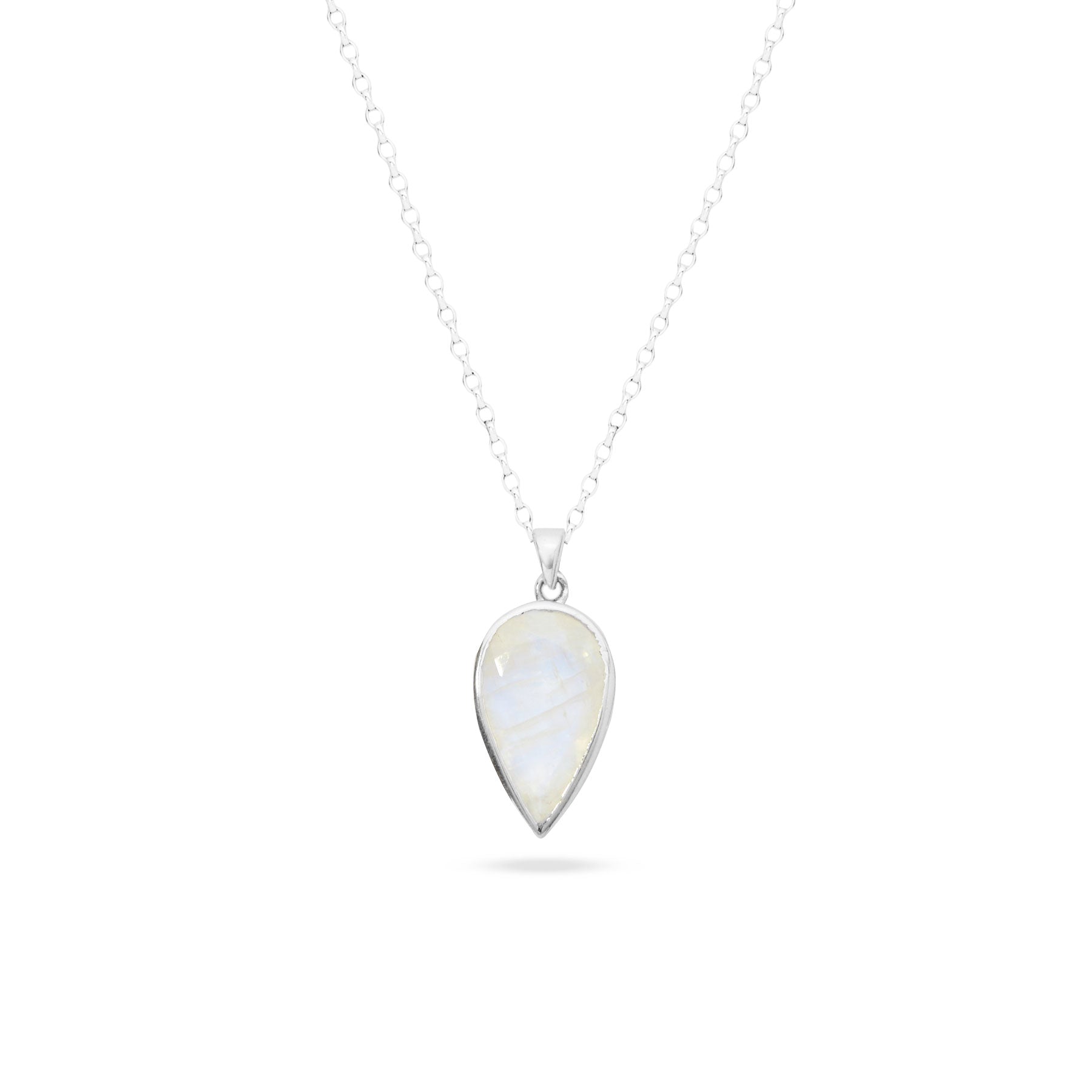 Rainbow Moonstone Necklace