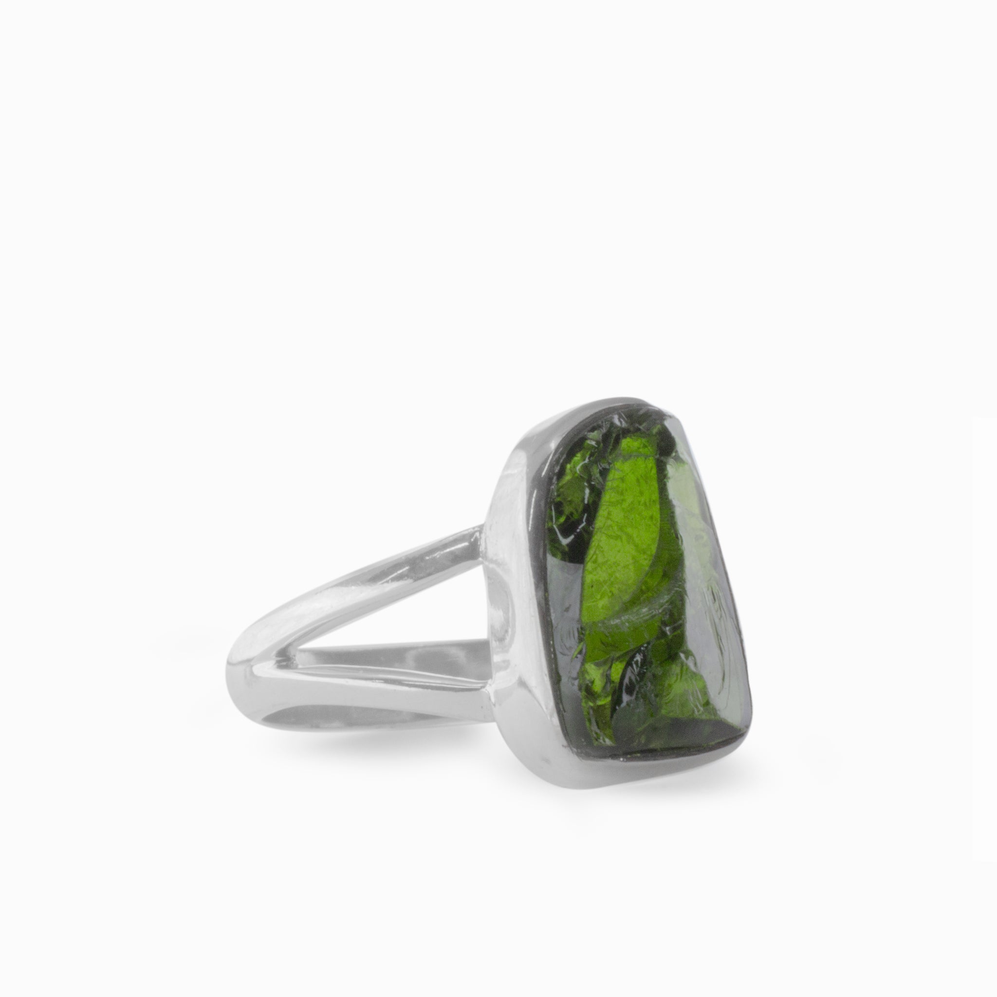 Chrome Diopside Ring