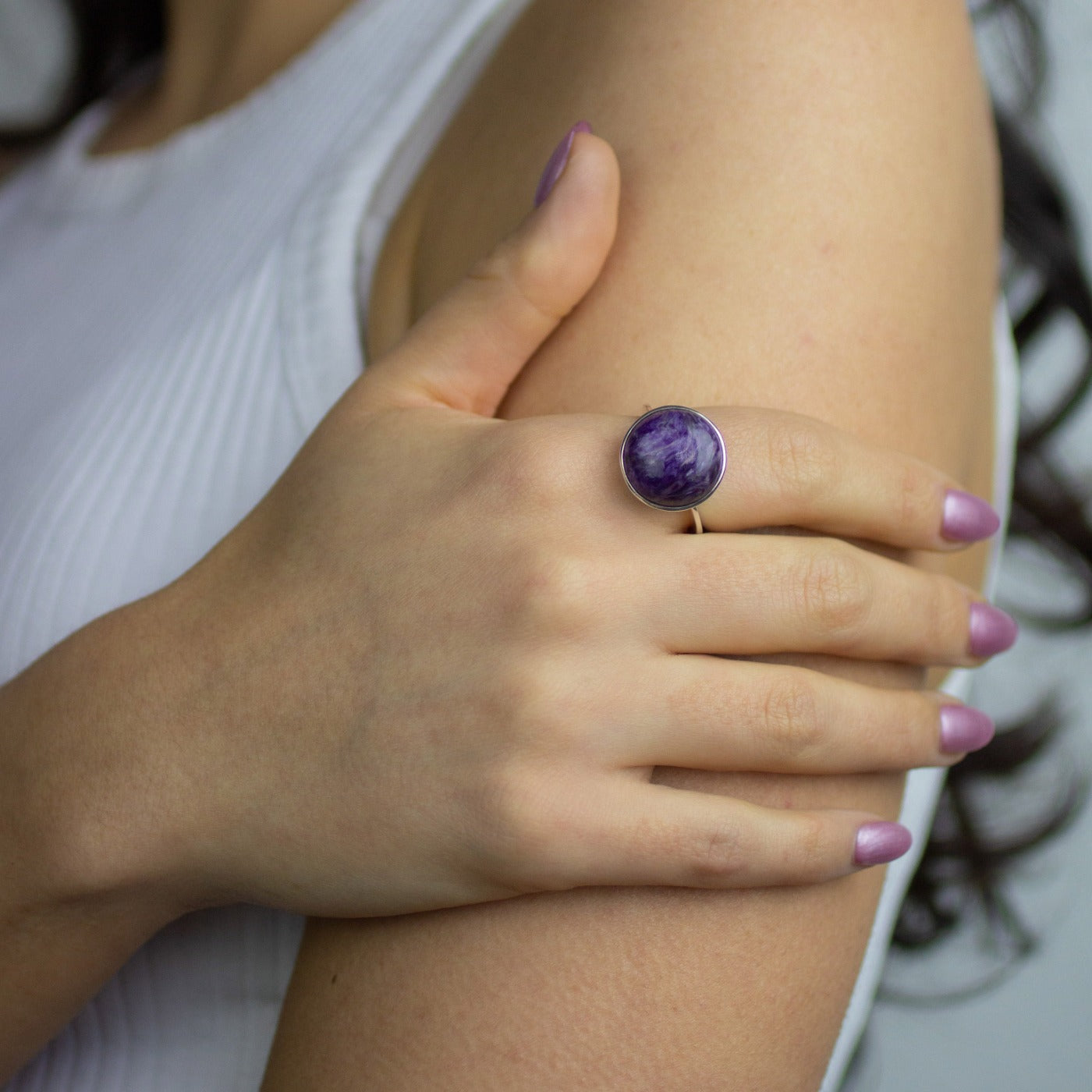 Charoite Ring | Made In Earth Australia