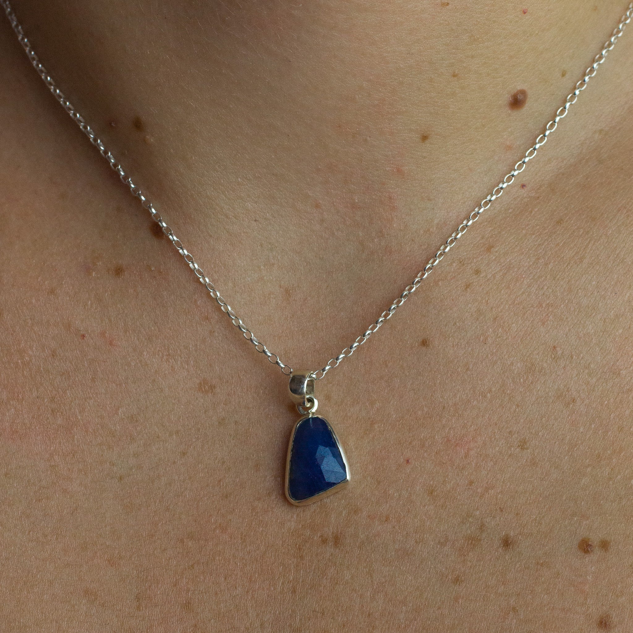 Borneo Sapphire Necklace with Hidden Gems - Gardens of the Sun | Ethical  Jewelry