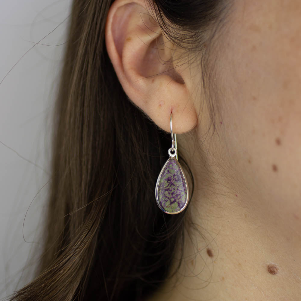 purpurite earrings 